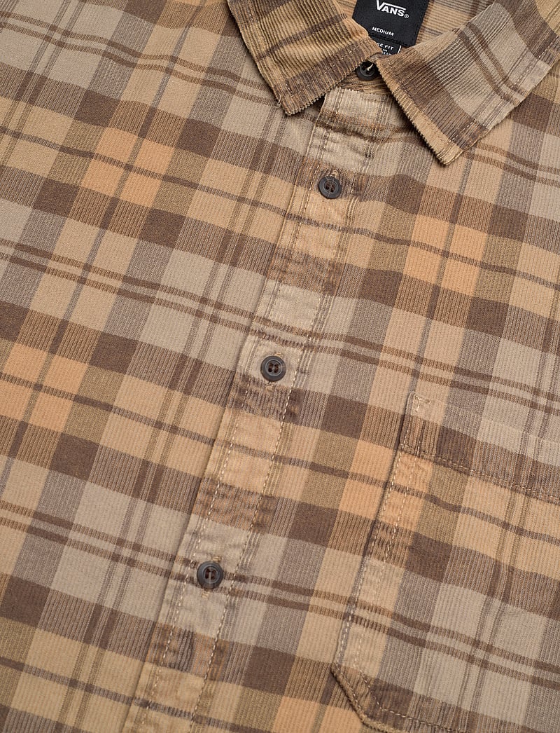 VANS - Nate Corduroy LS Woven - tops & t-shirts - london fog - 3