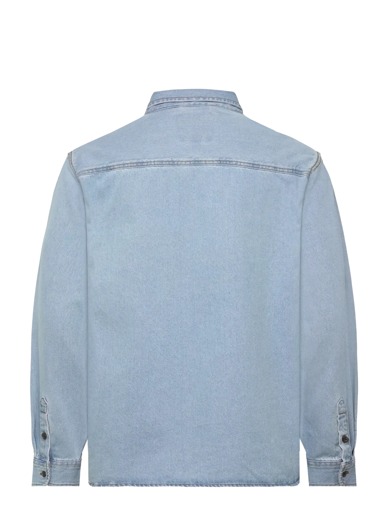 VANS - Palmhill Denim LS Woven - faded denim - 1