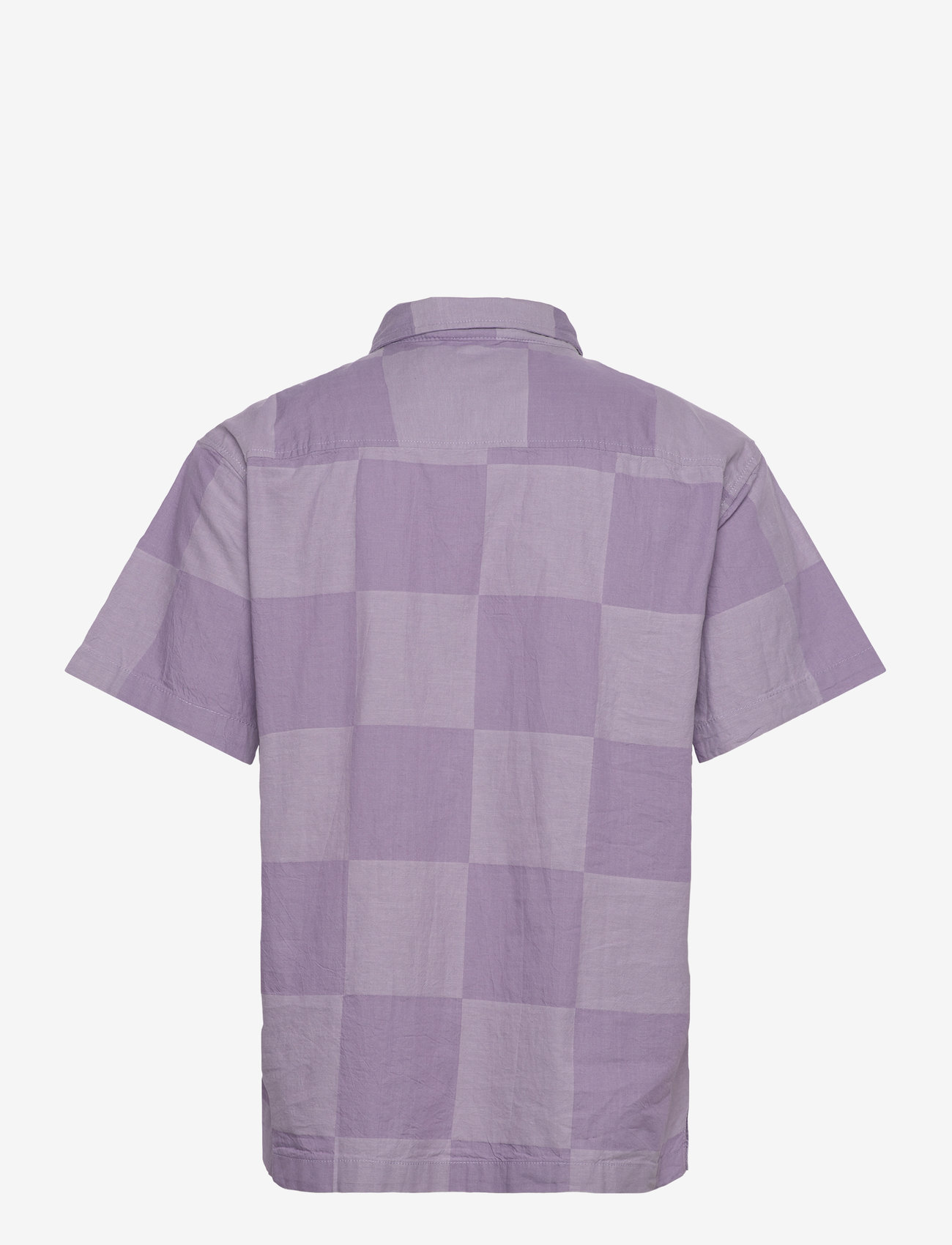 VANS - Kessler Checkerboard SS Woven - oberteile & t-shirts - purple haze/eveninghaze - 1