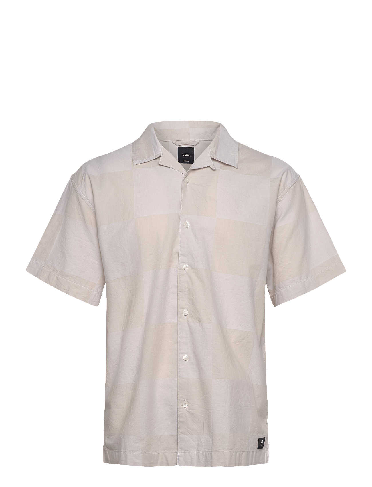 Kessler Checkerboard SS Woven - WHITE/MARSHMALLOW