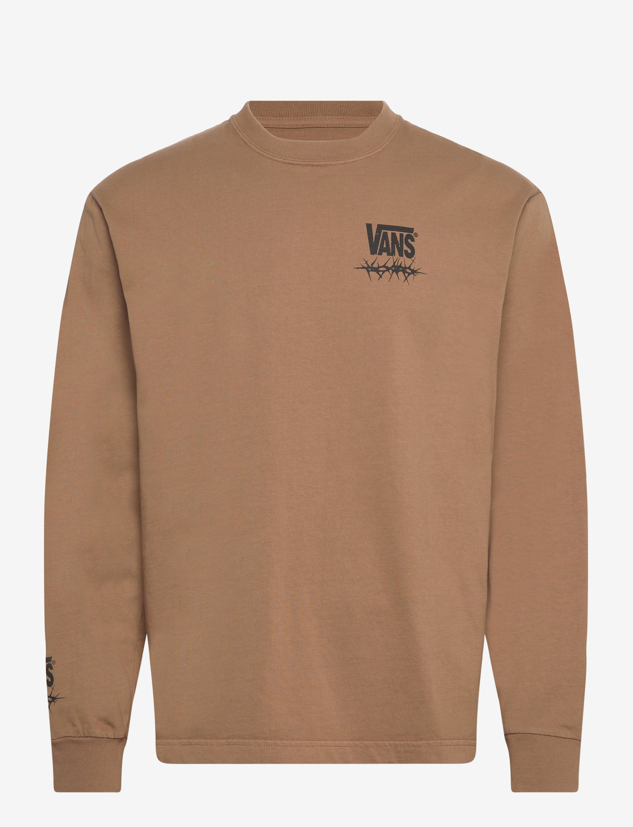 VANS - MTE Goshawk LS Tee - longsleeved tops - sepia - 0
