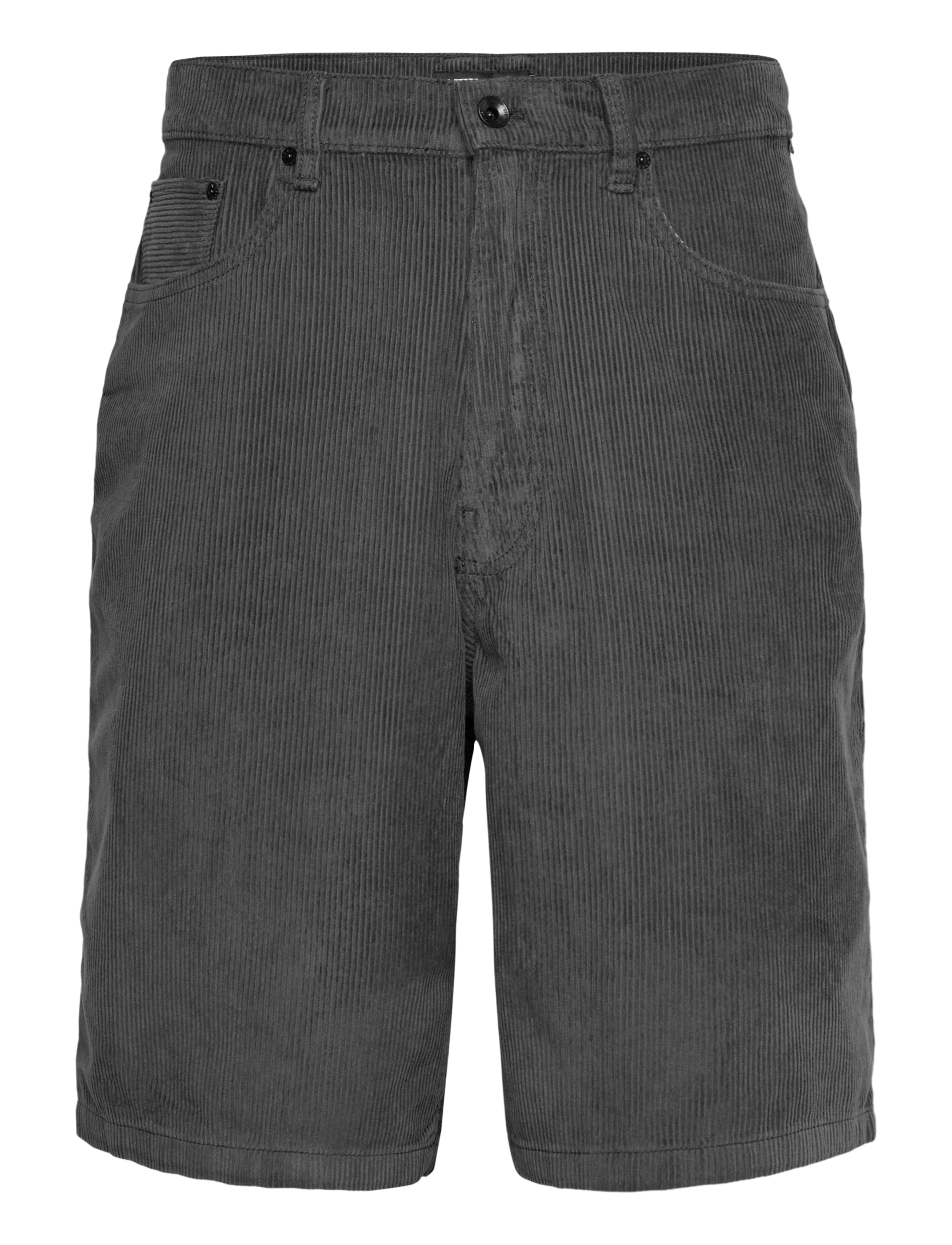 VANS Check-5 Loose Corduroy Short, 30, Black, Sport Shorts > Sport Casual Shorts, Herre