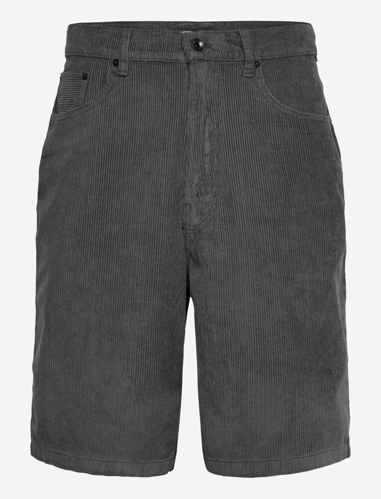 VANS - Check-5 Loose Corduroy Short - freizeit shorts - asphalt - 0