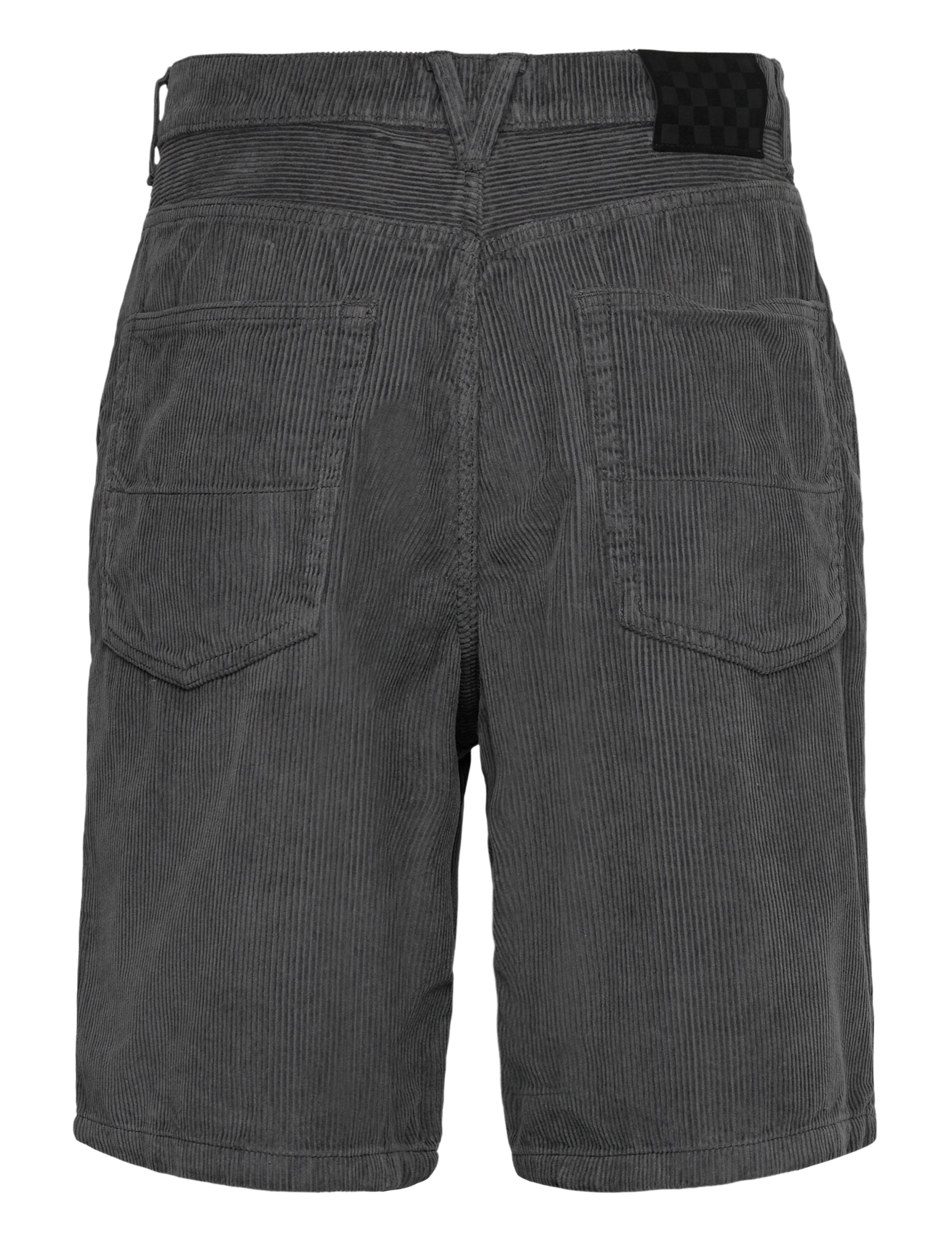 VANS - Check-5 Loose Corduroy Short - uformelle shorts - asphalt - 1