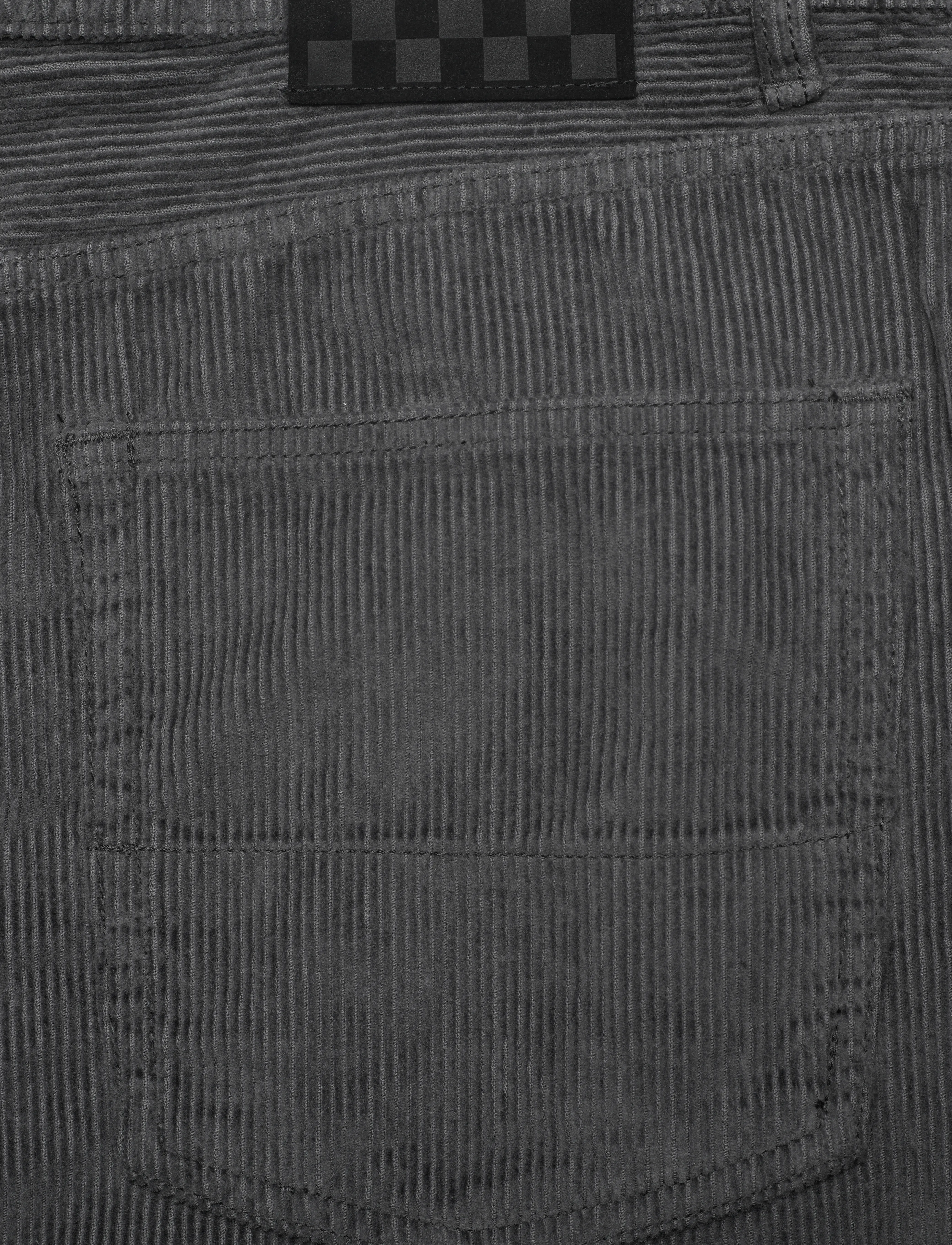 VANS - Check-5 Loose Corduroy Short - uformelle shorts - asphalt - 4