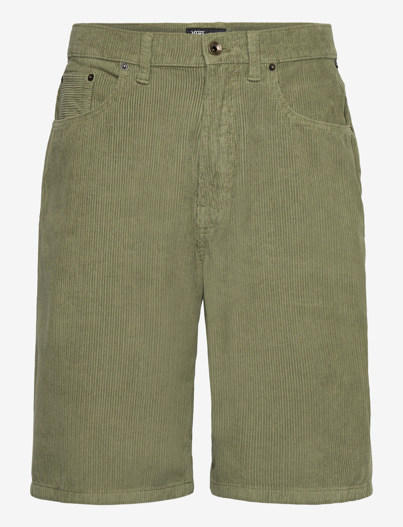 VANS - Check-5 Loose Corduroy Short - freizeit shorts - loden green - 0