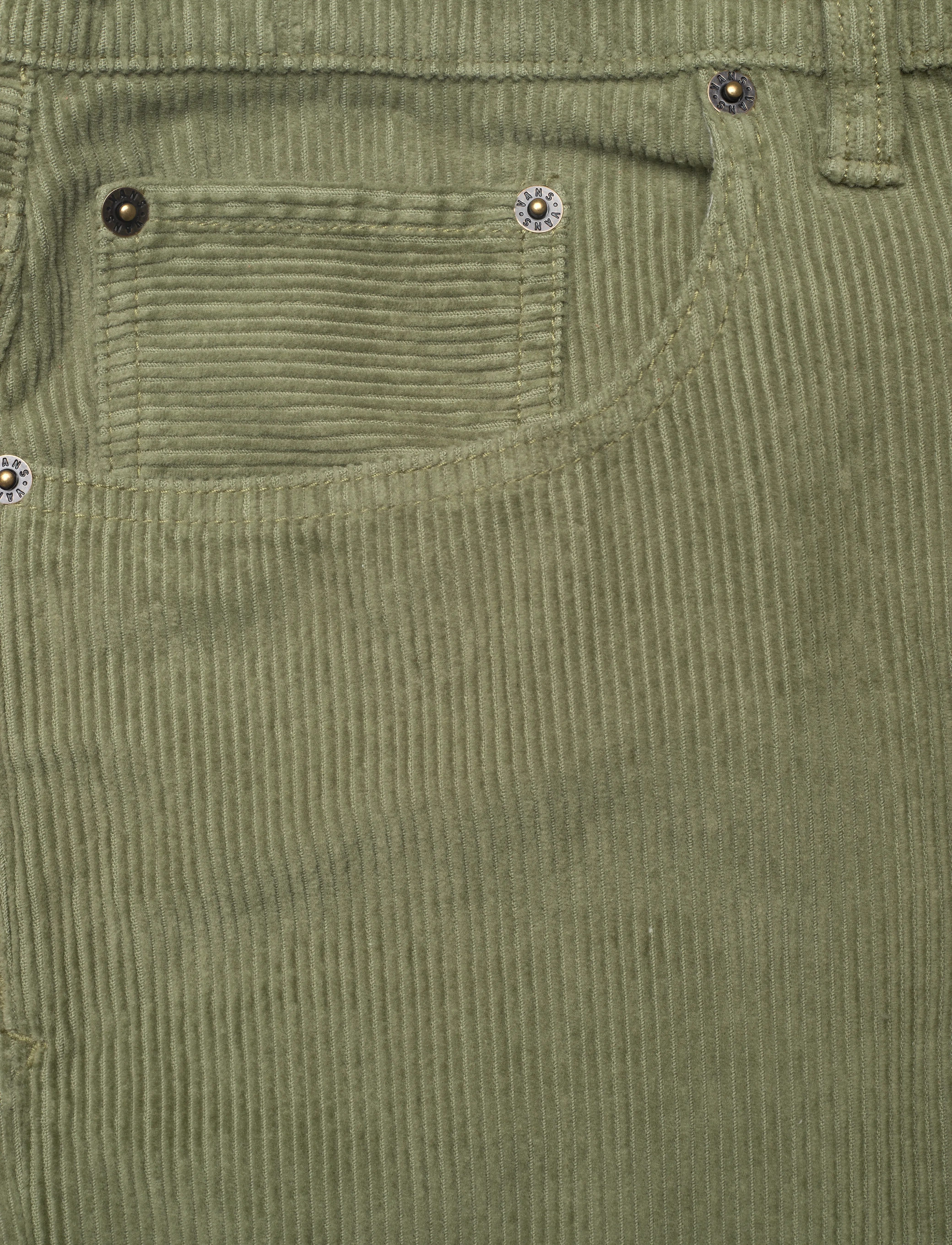 VANS - Check-5 Loose Corduroy Short - korte broek - loden green - 2