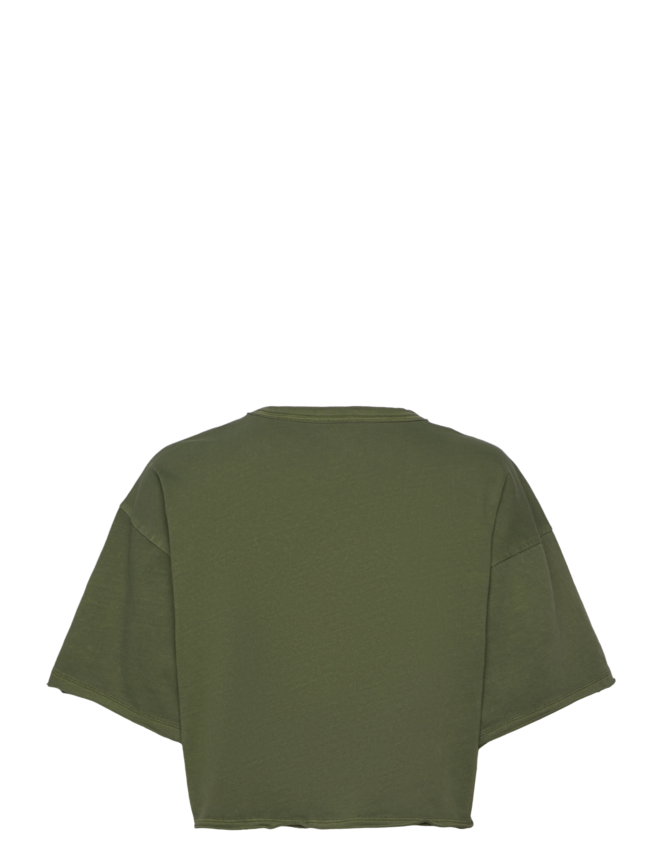 VANS - Relaxed Crop Wash SS Tee - loden green - 1