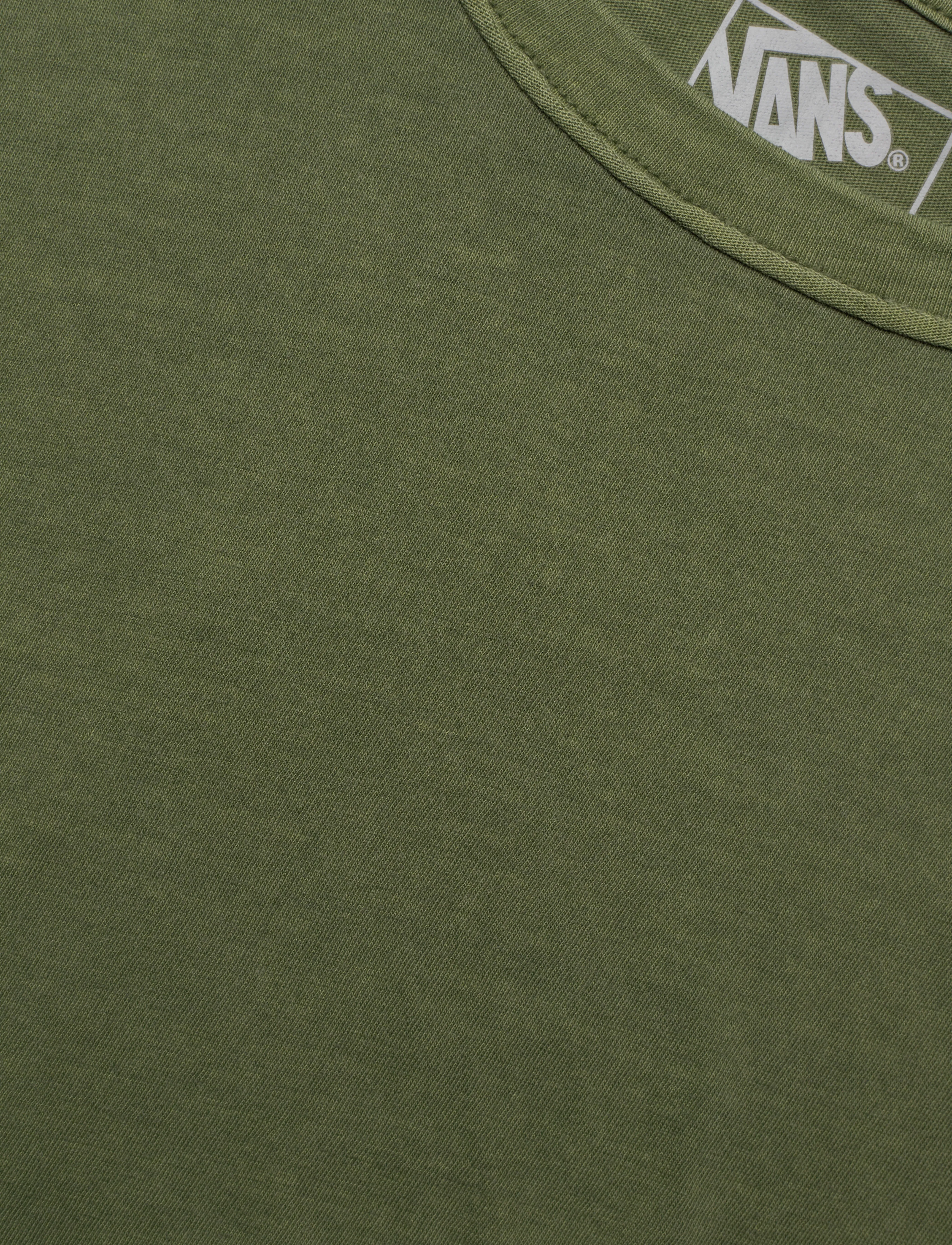 VANS - Relaxed Crop Wash SS Tee - loden green - 2