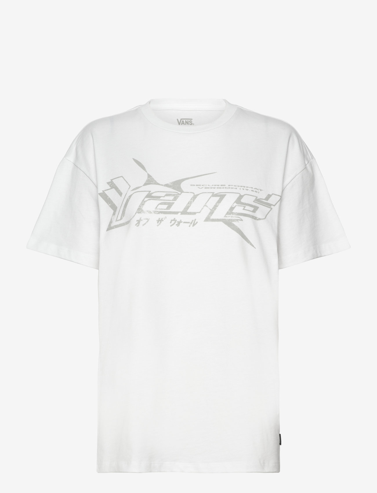 VANS - Y2V Oversized SS - t-shirts - white - 0