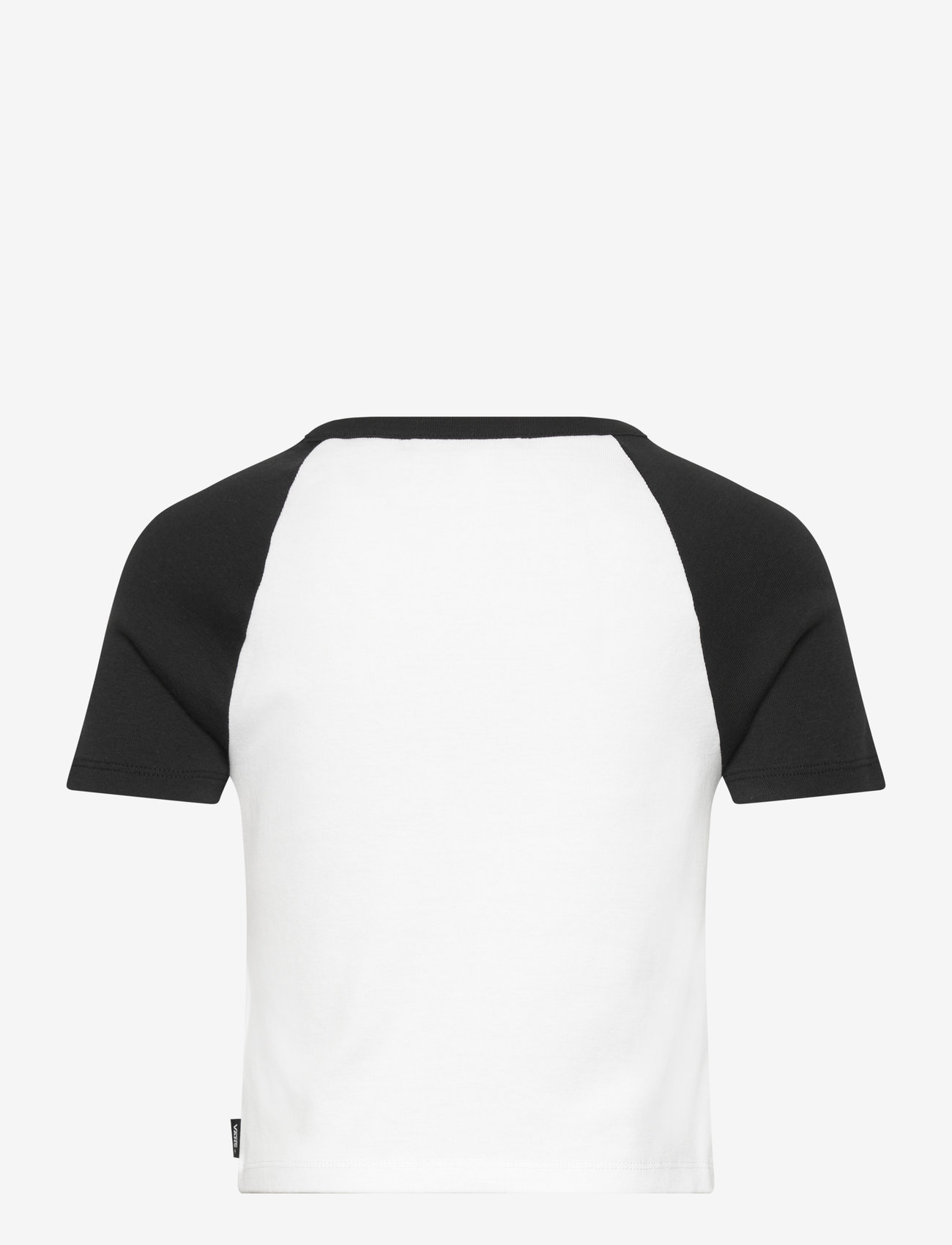 VANS - Clare Raglan Tee - herbstliche kleidung - white/black - 1