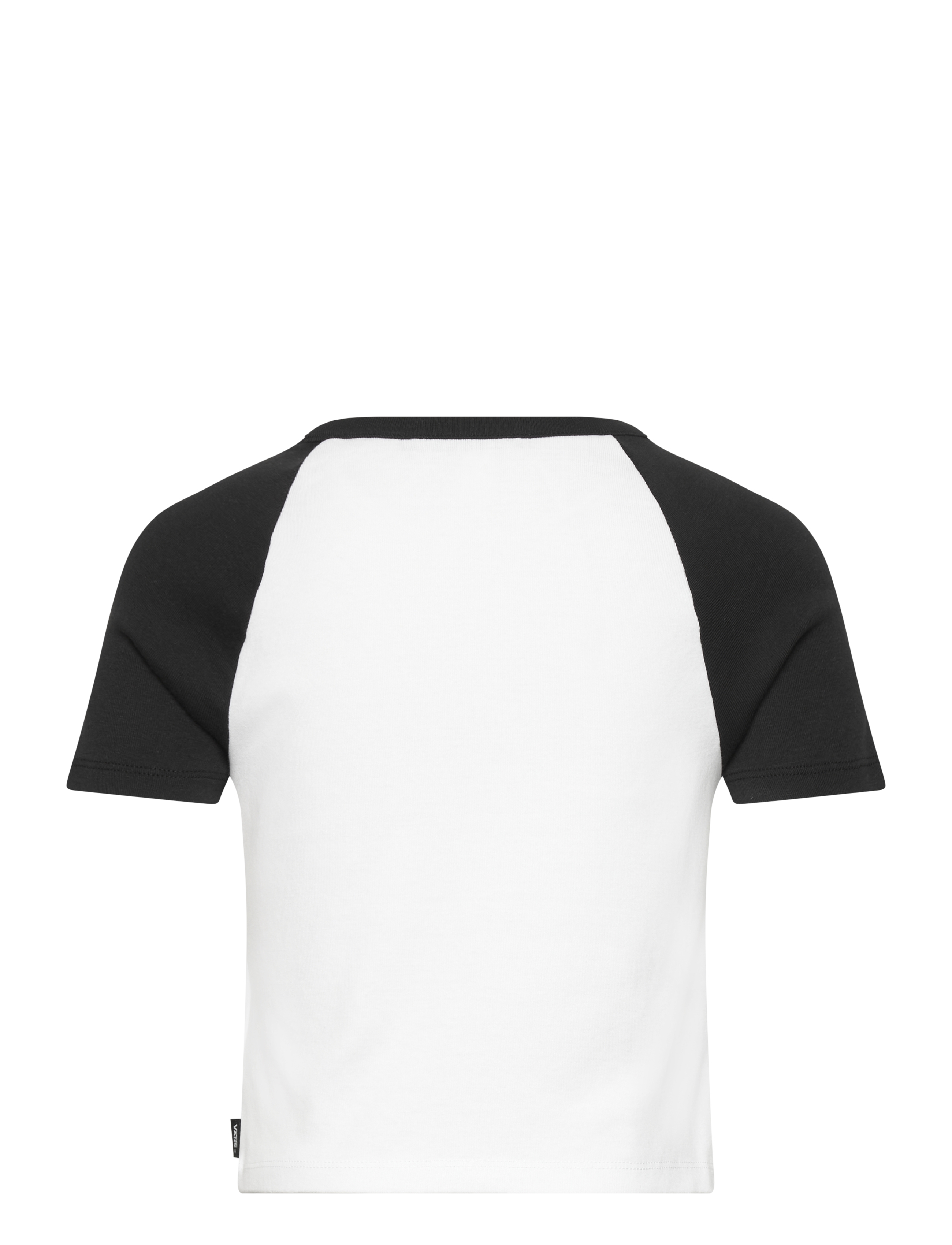 VANS - Clare Raglan Tee - kurzärmelig - white/black - 1