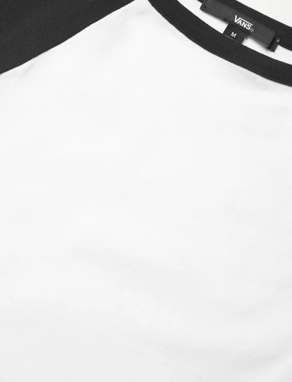 VANS - Clare Raglan Tee - kurzärmelig - white/black - 2