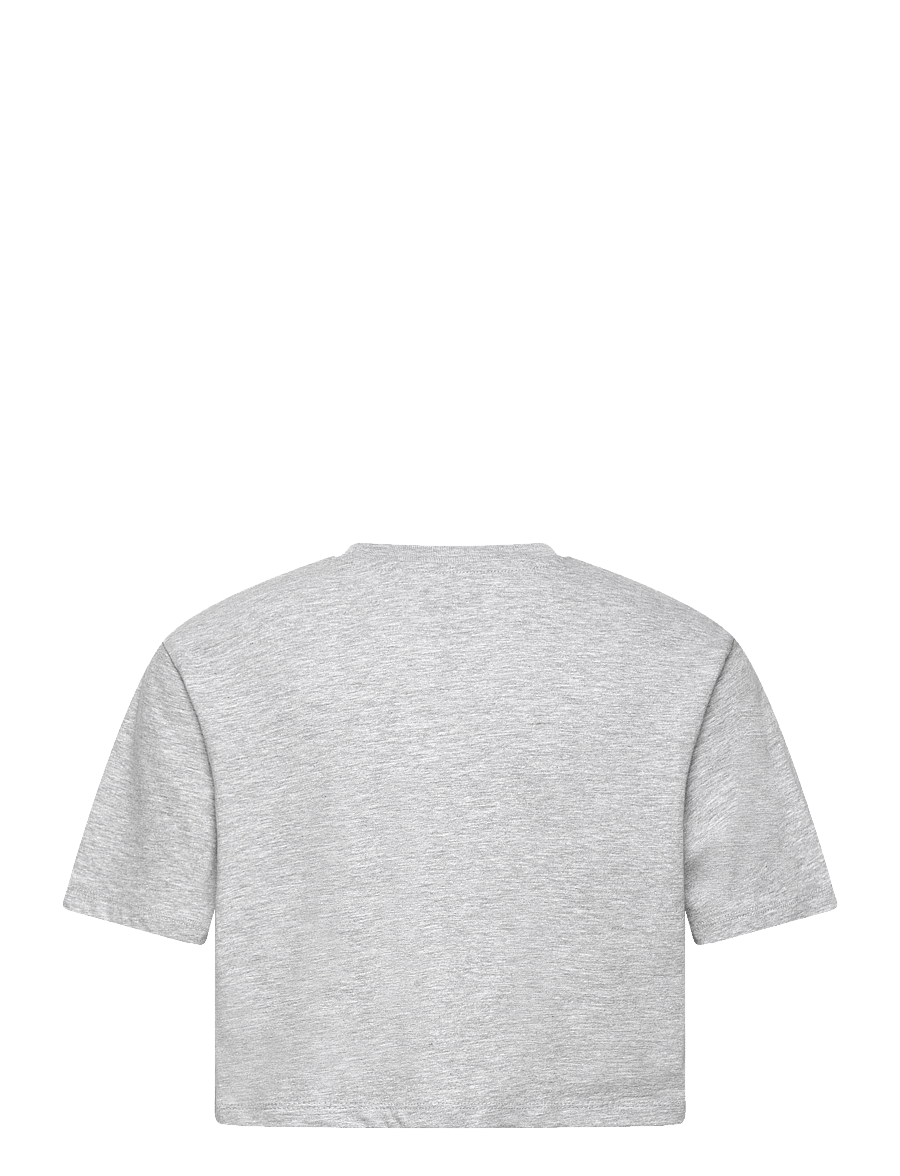 VANS - Bright Future Relaxed Crop SS - kortærmede t-shirts - cement heather - 1