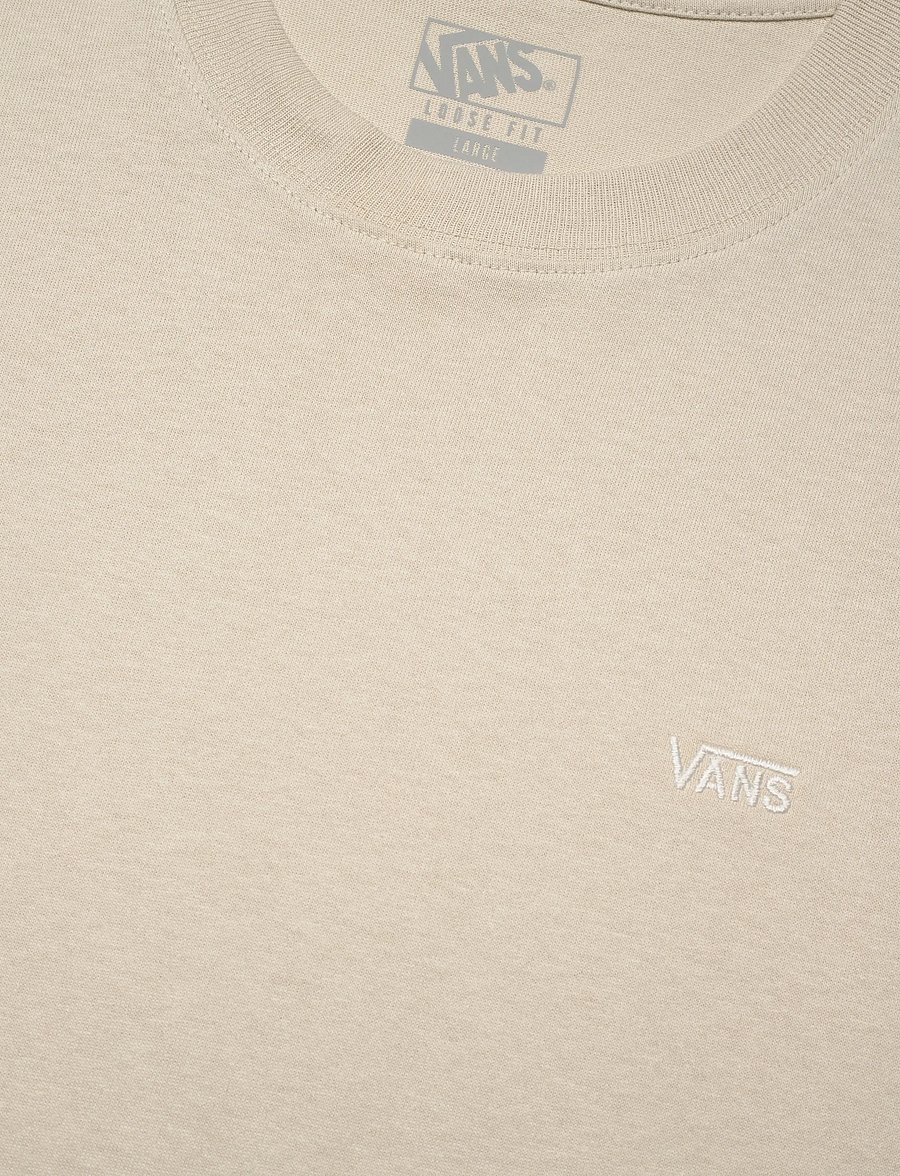VANS - LEFT CHEST II LOOSE SS - oberteile & t-shirts - oatmeal - 2