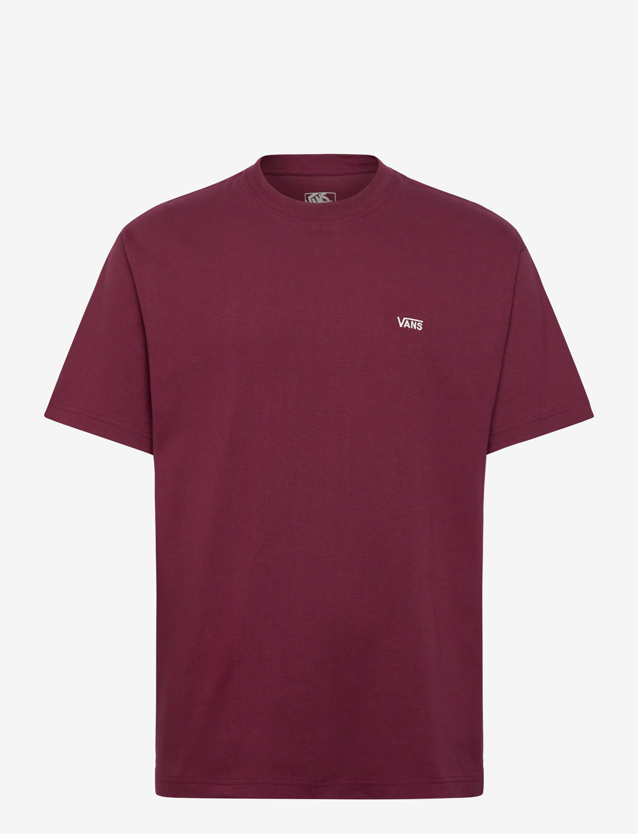 VANS - LEFT CHEST II LOOSE SS - oberteile & t-shirts - burgundy - 0
