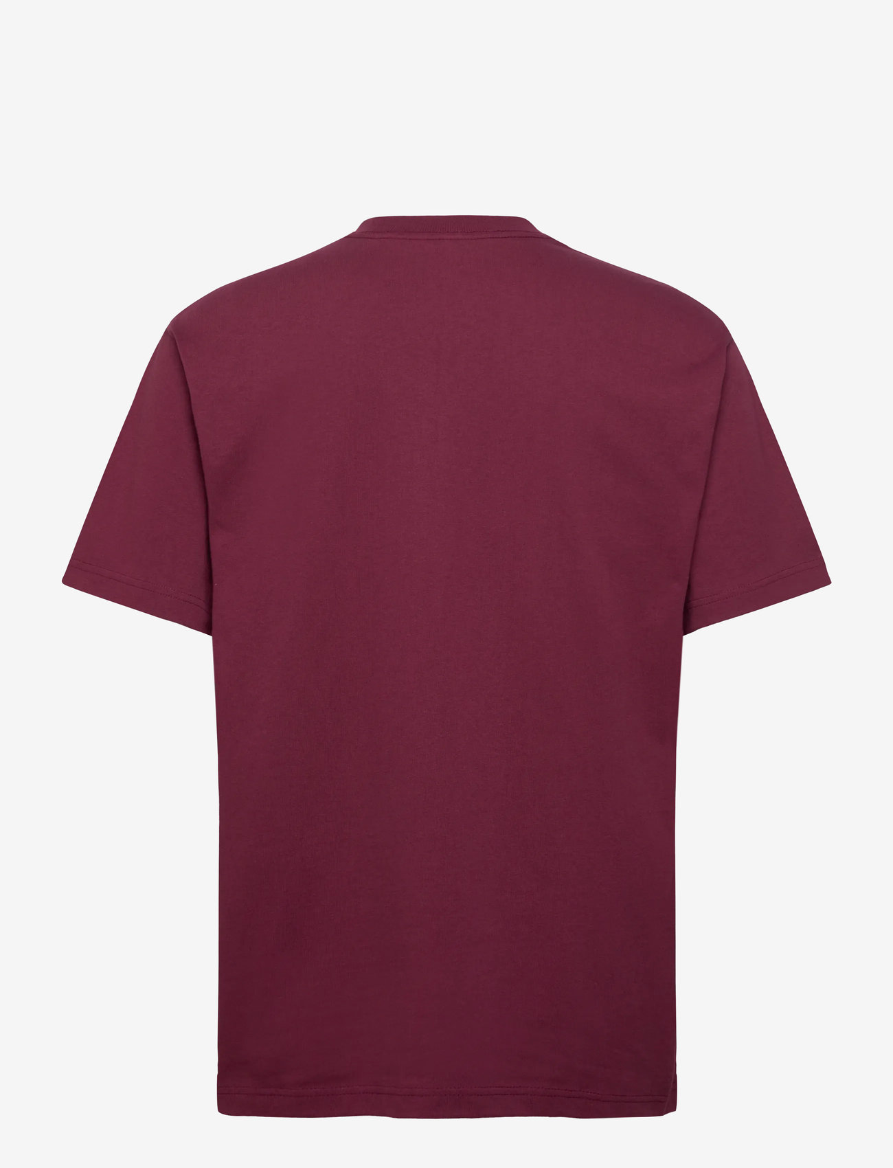 VANS - LEFT CHEST II LOOSE SS - oberteile & t-shirts - burgundy - 1