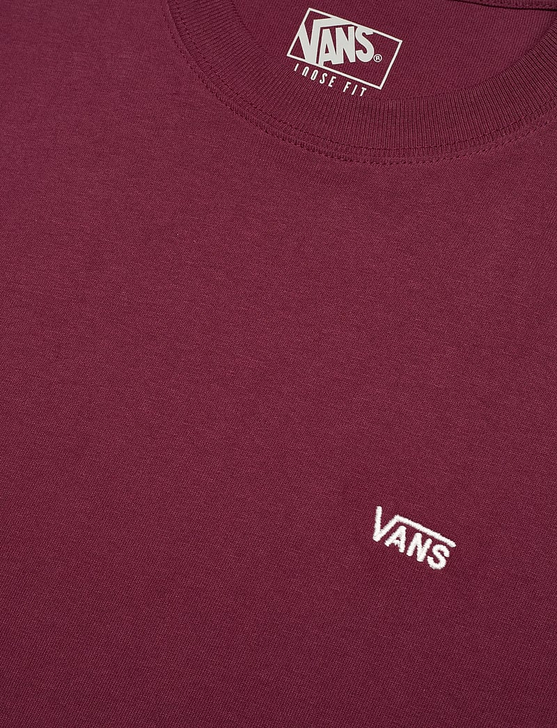 VANS - LEFT CHEST II LOOSE SS - t-shirts - burgundy - 2
