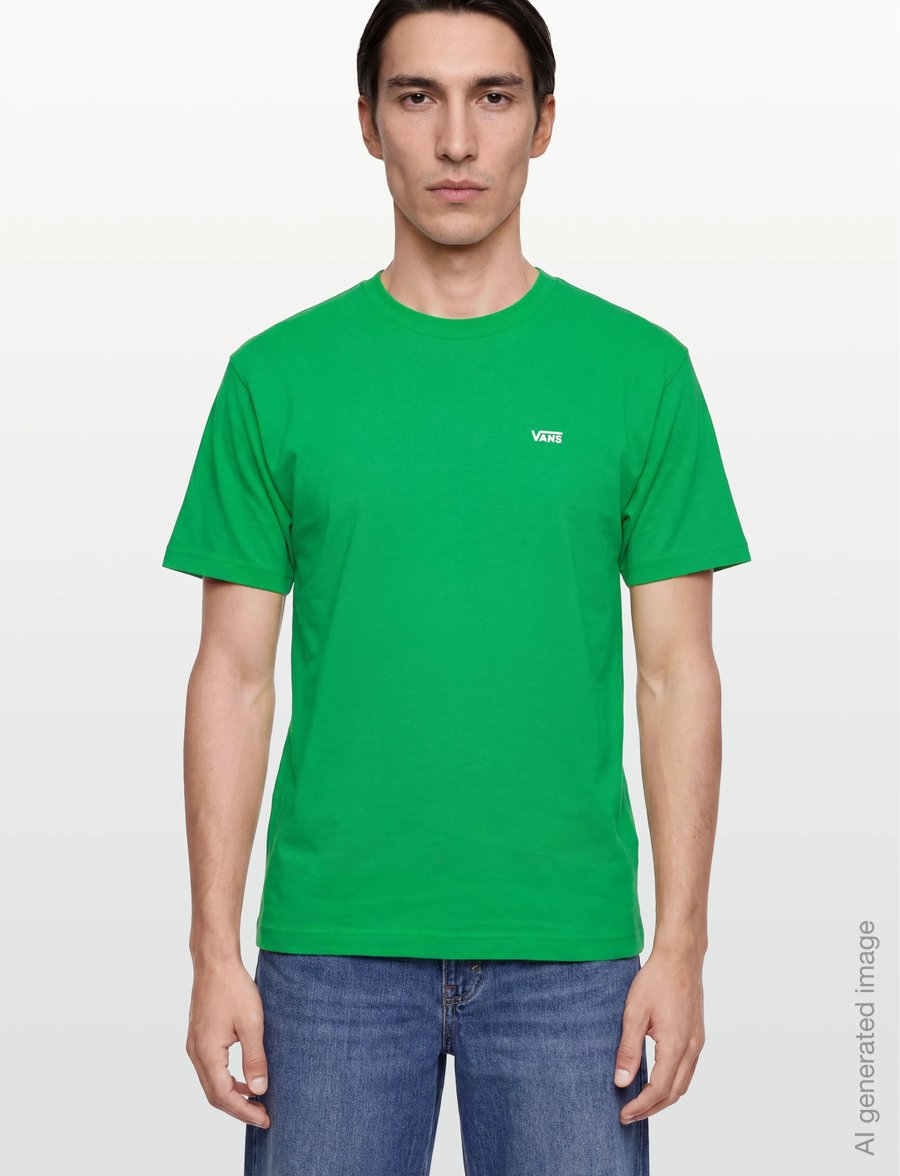 VANS - LEFT CHEST II LOOSE SS - t-shirts - vivid verdant - 3
