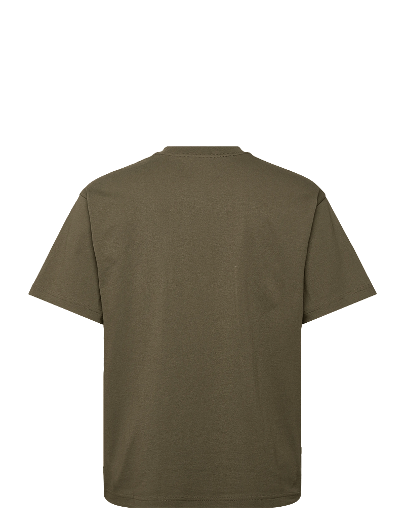VANS - LEFT CHEST II LOOSE SS - oberteile & t-shirts - mossy olive - 1