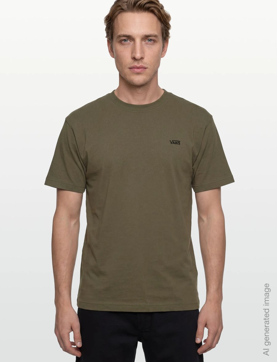VANS - LEFT CHEST II LOOSE SS - oberteile & t-shirts - mossy olive - 3