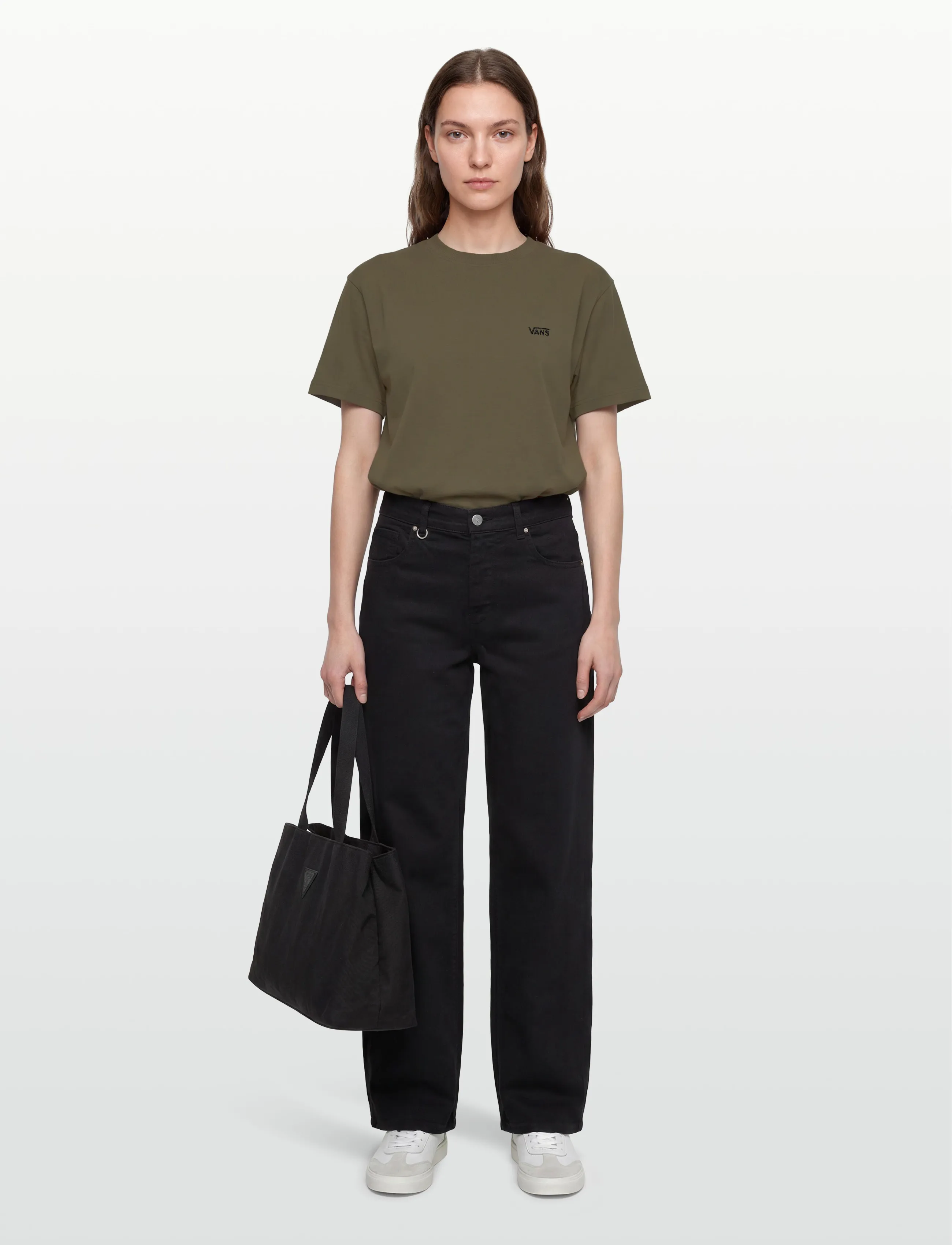 VANS - LEFT CHEST II LOOSE SS - lowest prices - mossy olive - 4