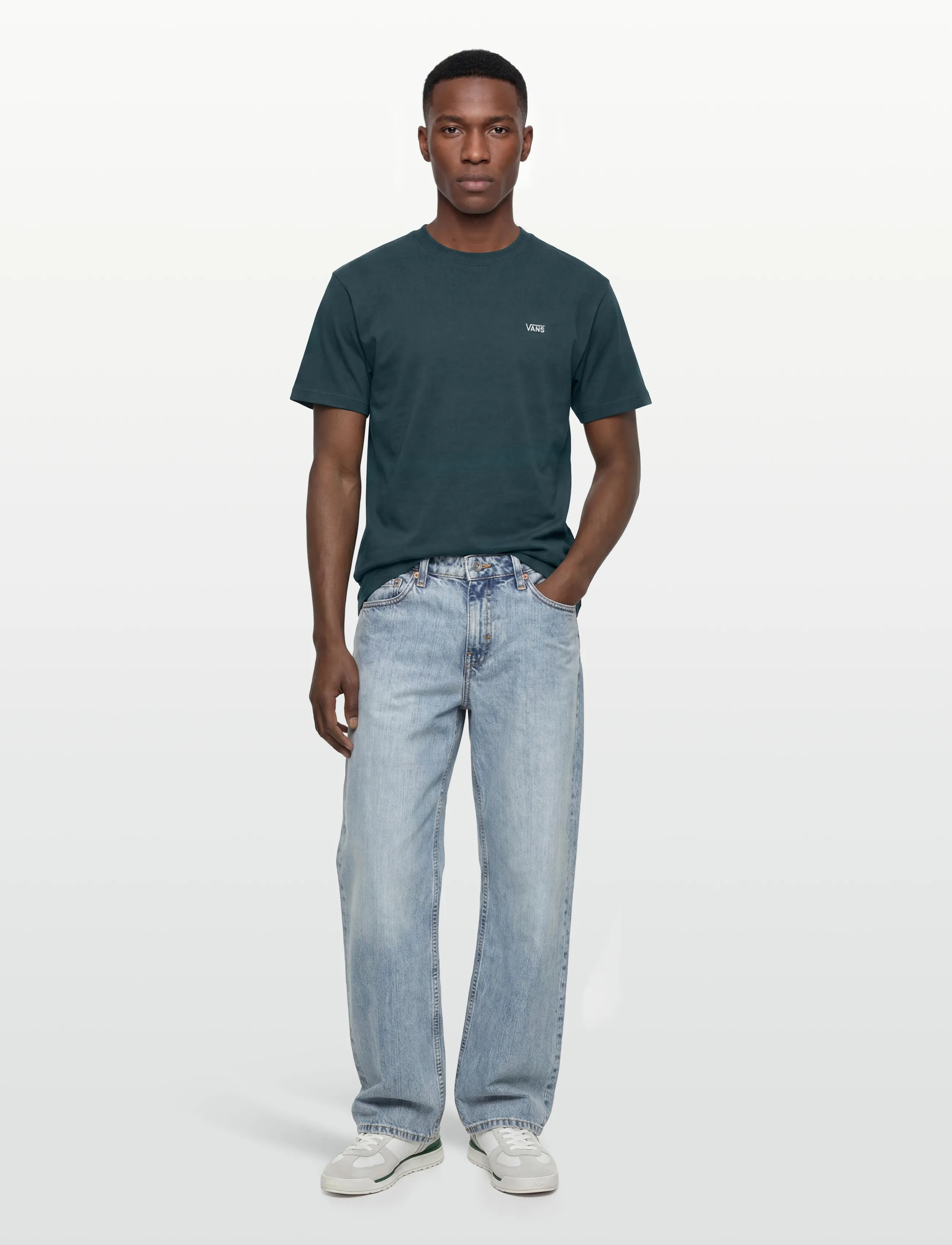 VANS - LEFT CHEST II LOOSE SS - die niedrigsten preise - mystic moss - 0