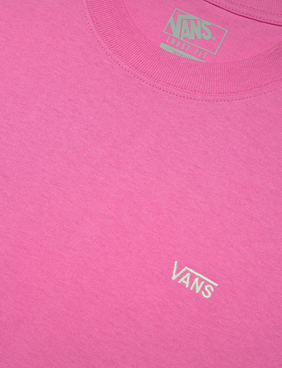 VANS - LEFT CHEST II LOOSE SS - oberteile & t-shirts - pink fizz - 5
