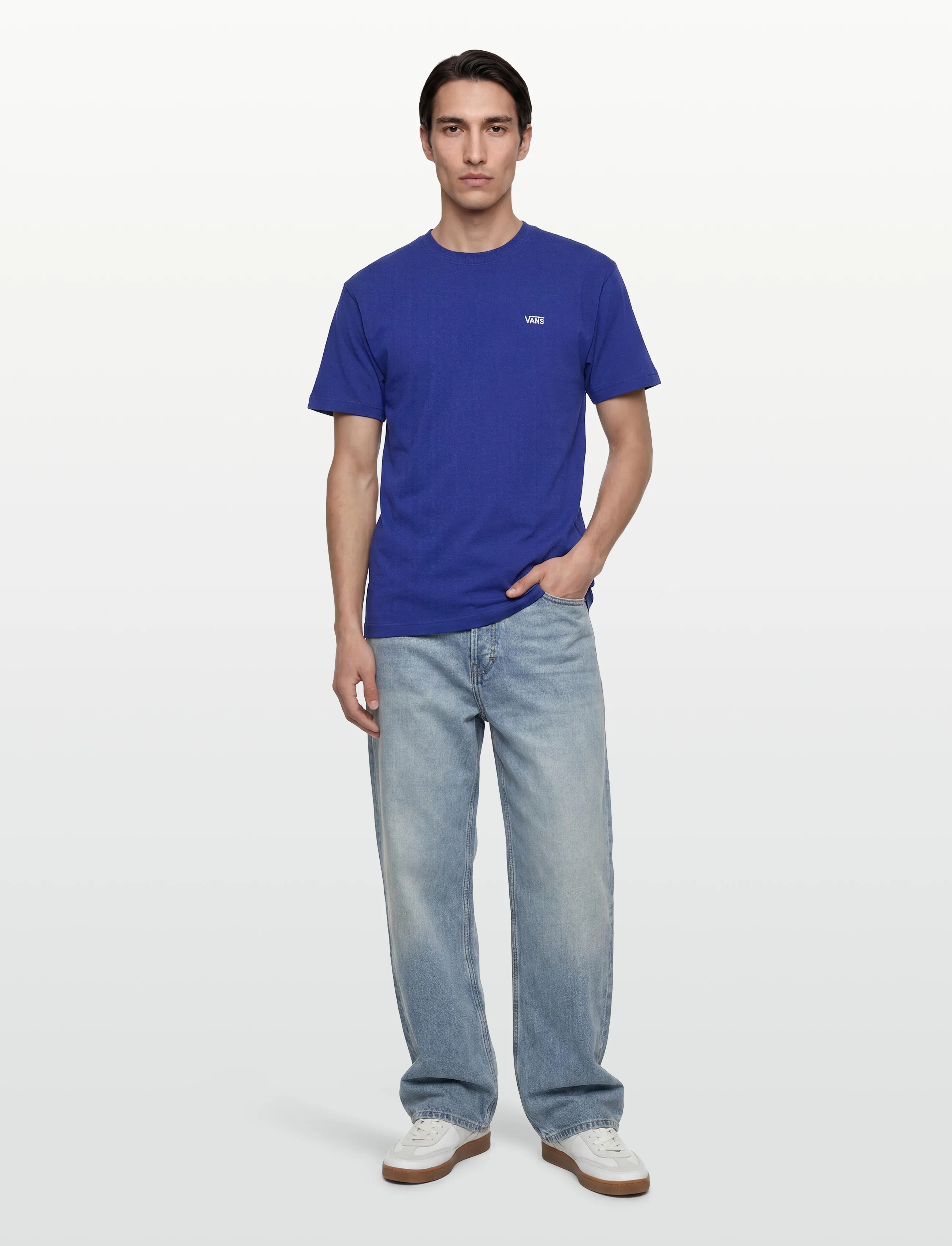 VANS - LEFT CHEST II LOOSE SS - laveste priser - royal cobalt - 0