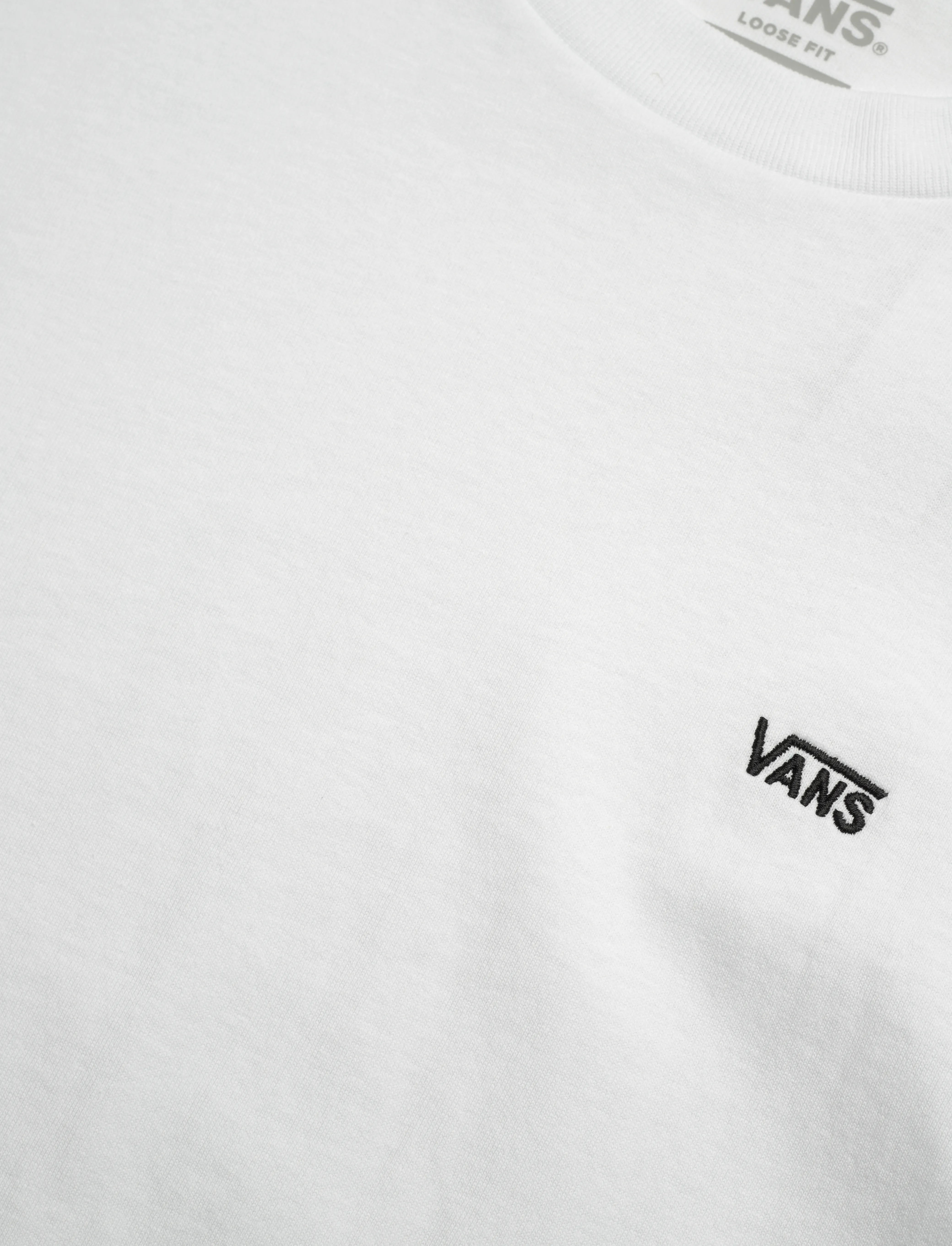 VANS - LEFT CHEST II LOOSE SS - topper & t-skjorter - white - 2