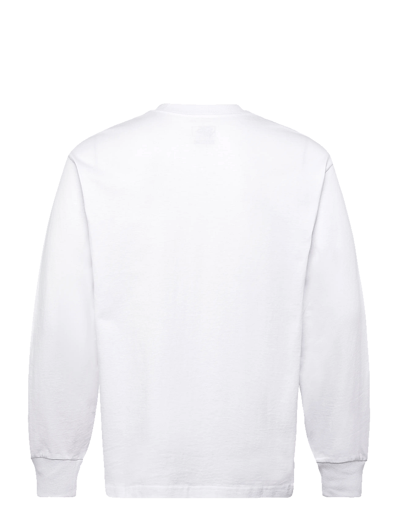 VANS - LEFT CHEST II LOOSE LS - langarmshirts - white - 1