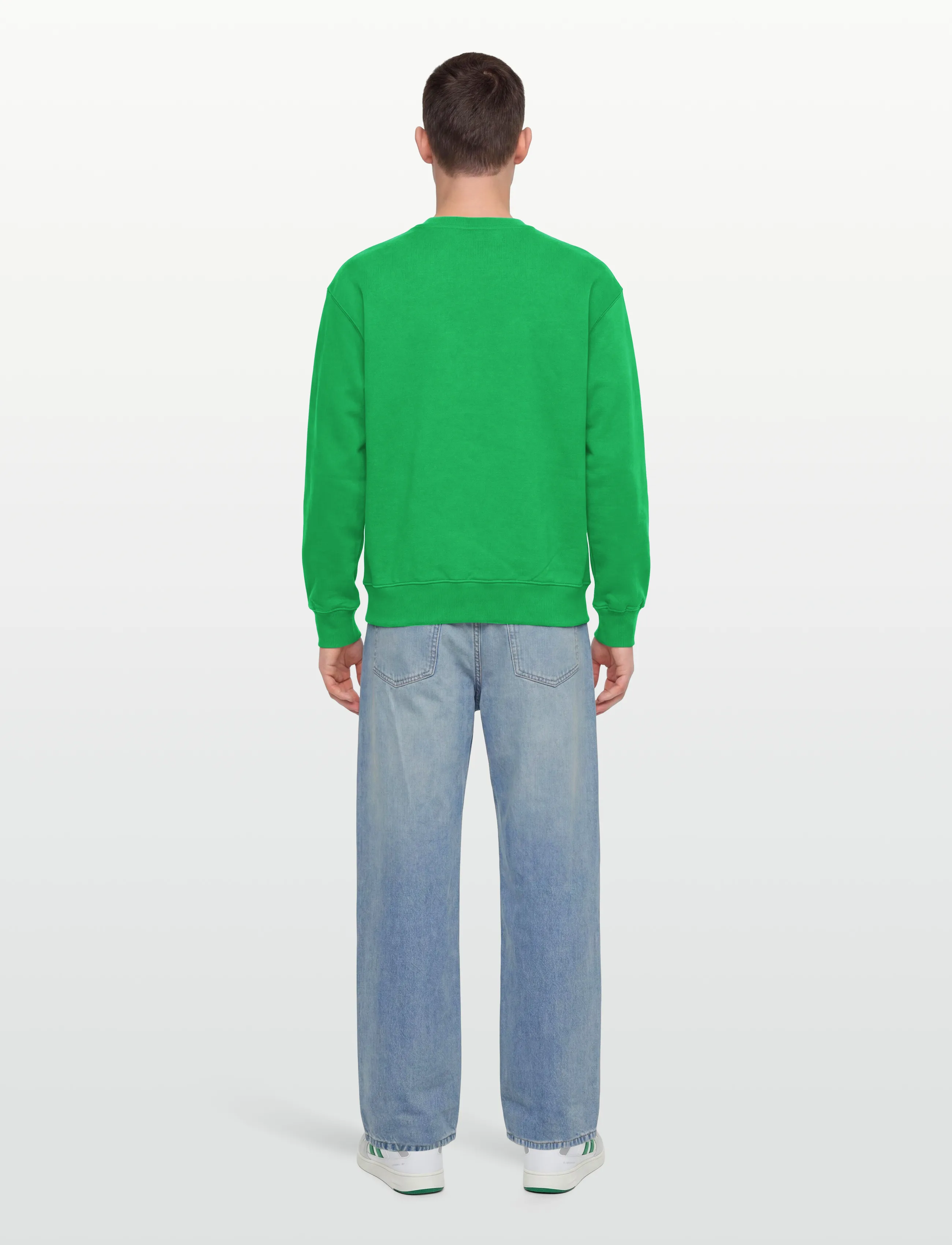 VANS - LEFT CHEST II LOOSE CREW - sport - vivid verdant - 4