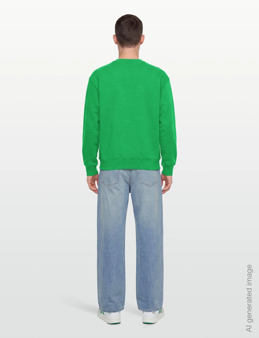 VANS - LEFT CHEST II LOOSE CREW - overdele - vivid verdant - 4