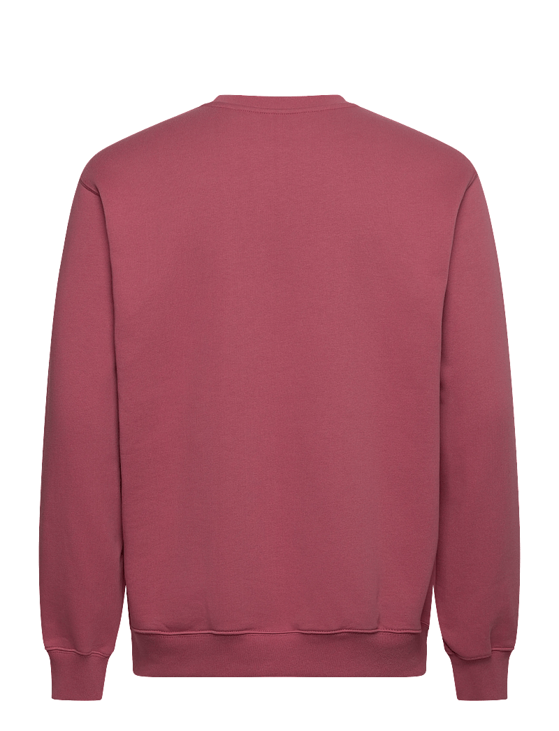 VANS - LEFT CHEST II LOOSE CREW - tops - mauvewood - 1