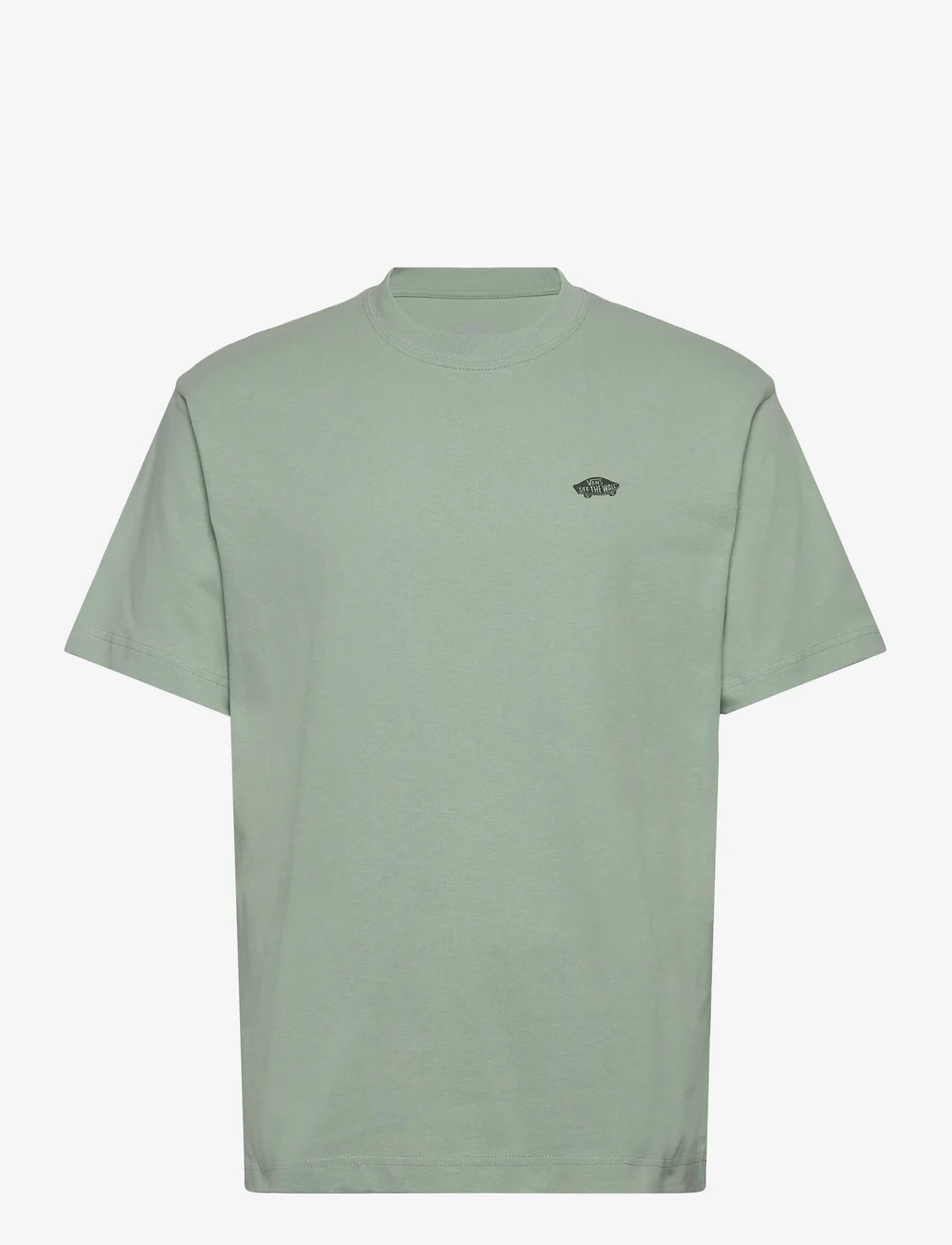 VANS - STYLE 76 II LOOSE SS TEE - t-shirts - gray olive - 0