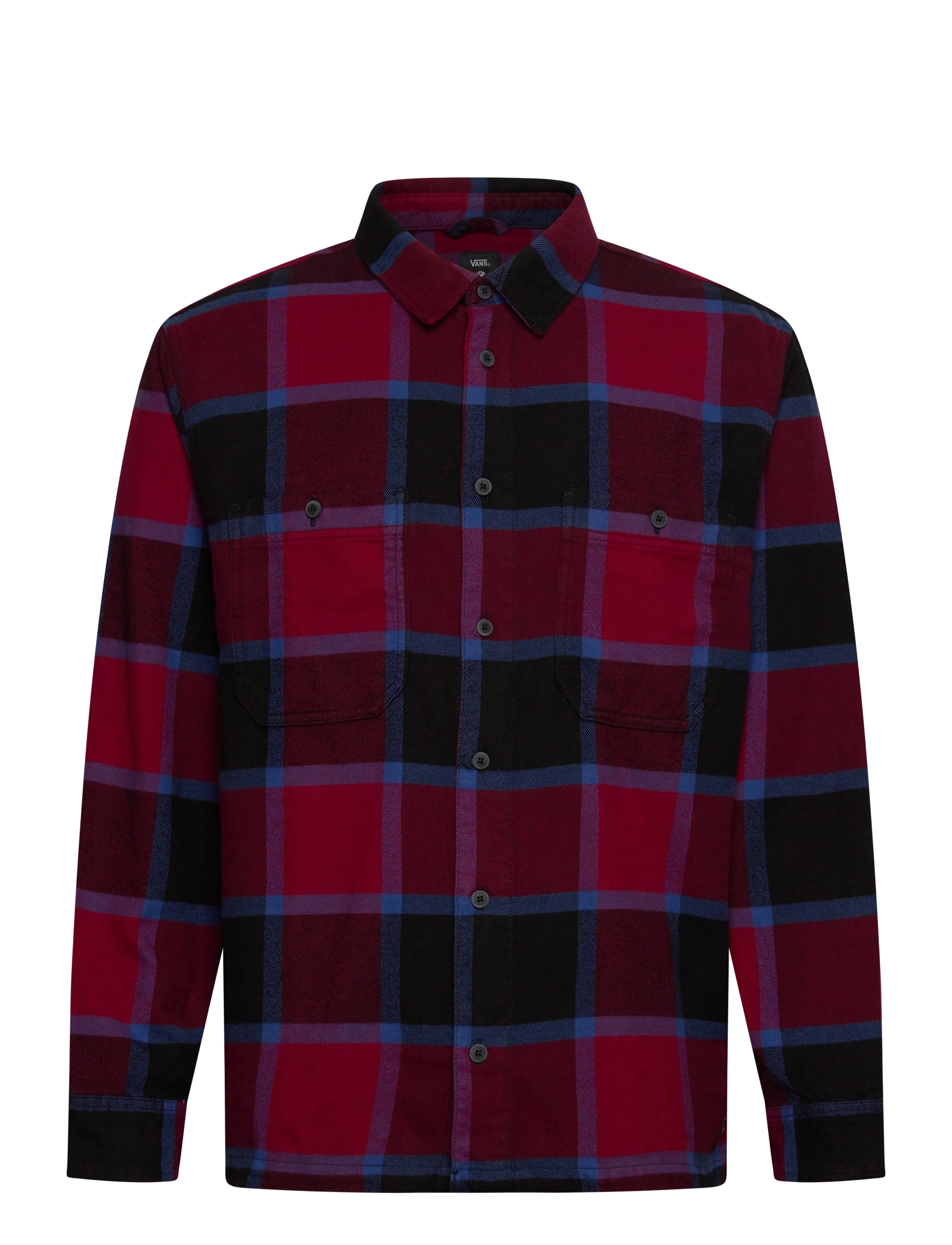VANS Larkspur Plaid Flannel, S, Sport Oberteile, Mehrfarbig/gemustert - Shirts, Männerswear