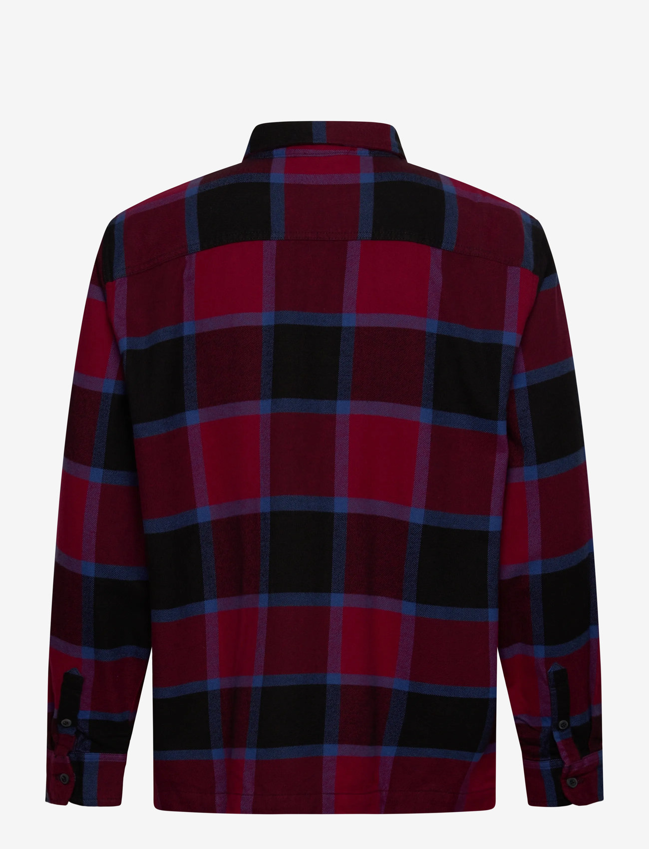 VANS - Larkspur Plaid Flannel - oberteile & t-shirts - bordeaux/black - 1
