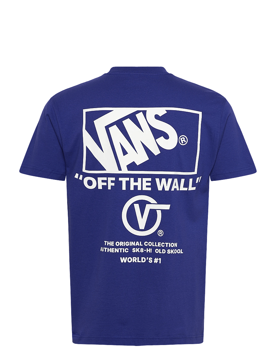 VANS - Stacked Hi SS Tee - t-shirts - royal cobalt - 1