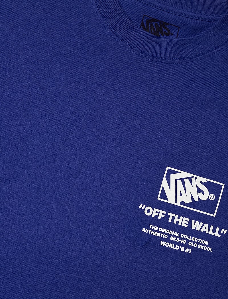 VANS - Stacked Hi SS Tee - t-shirts - royal cobalt - 2