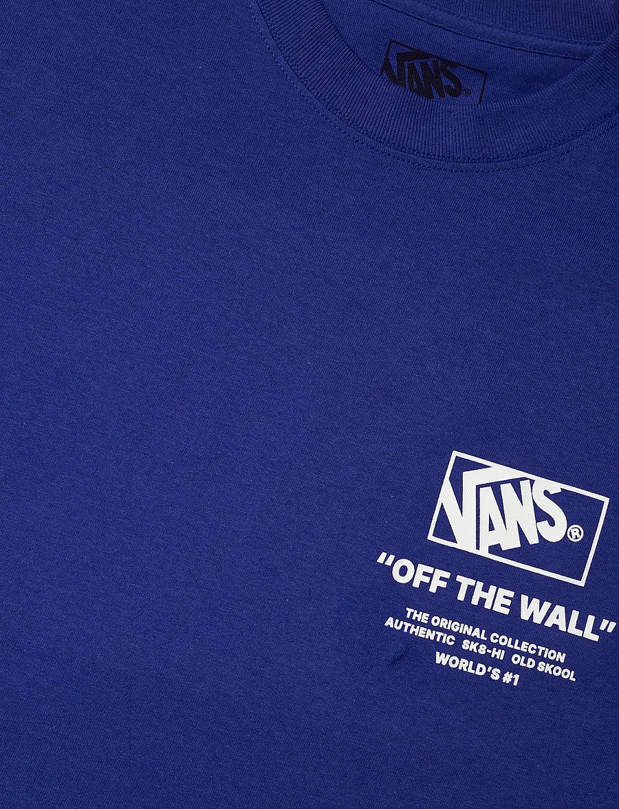 VANS - Stacked Hi SS Tee - t-shirts - royal cobalt - 2