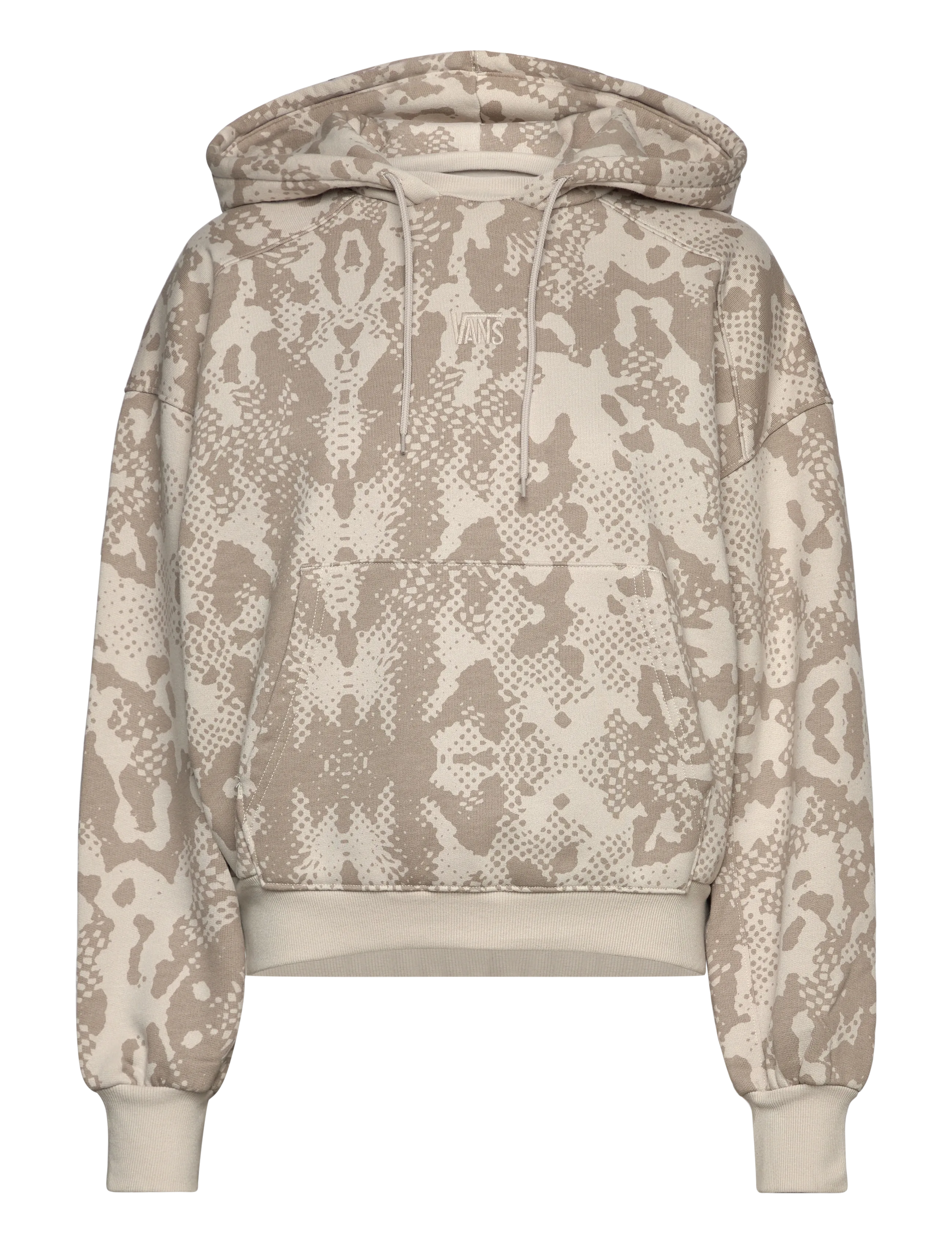 VANS Mte Kennett Printed Po, Kvinder, Printet Hættetrøje, Beige, Str: XL