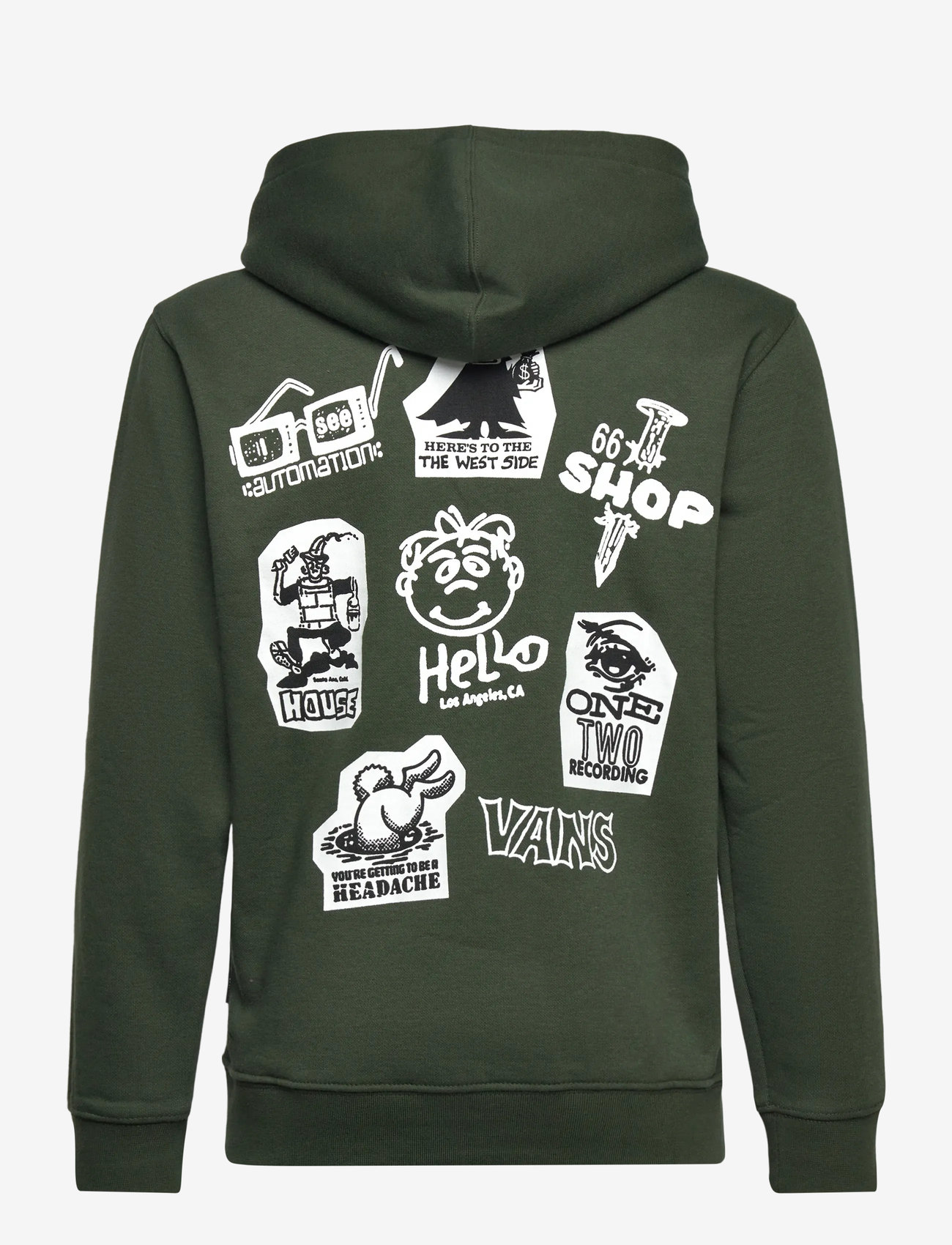 VANS - Classified Full Zip - hættetrøjer - dried kelp - 1