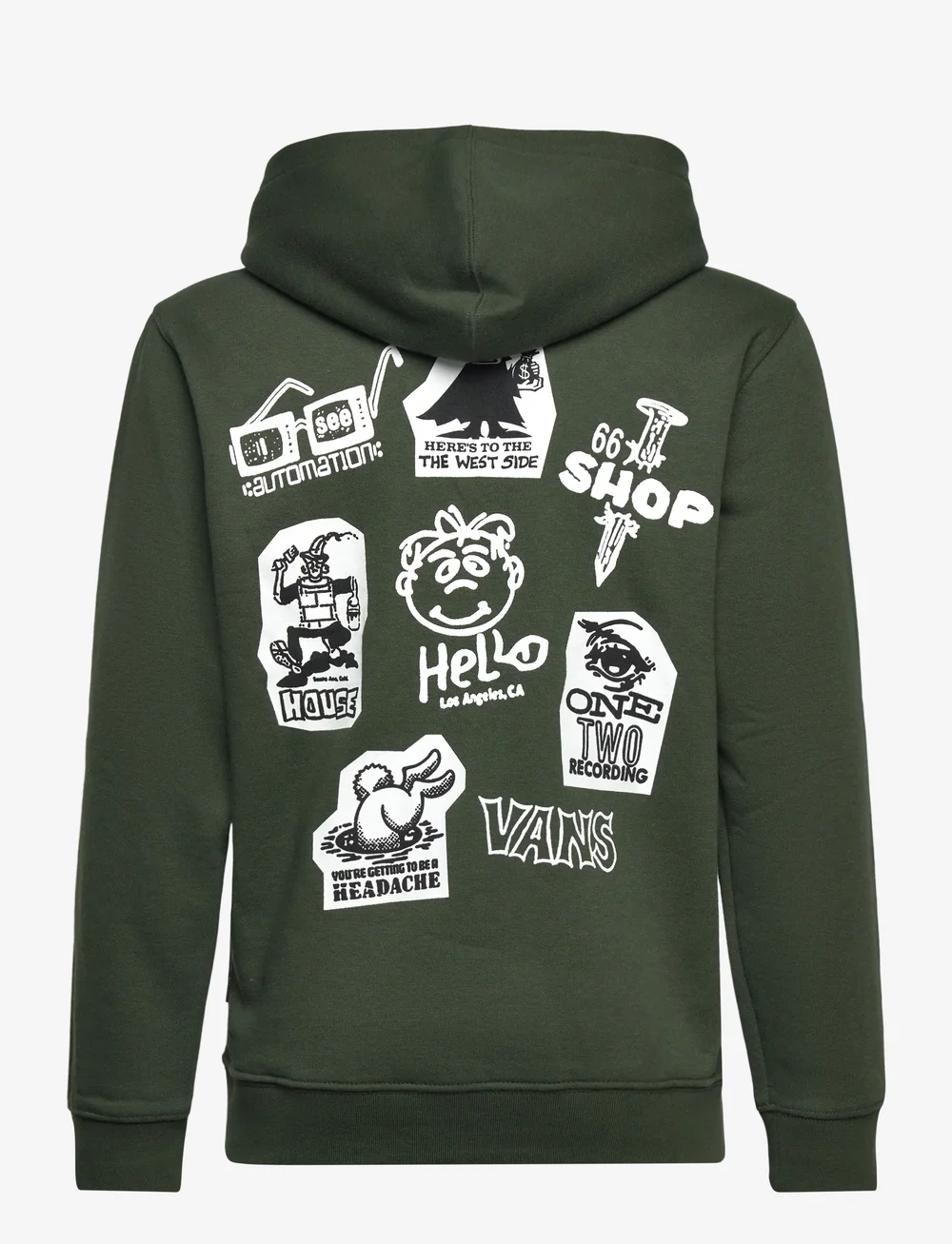 VANS - Classified Full Zip - hoodies - dried kelp - 1