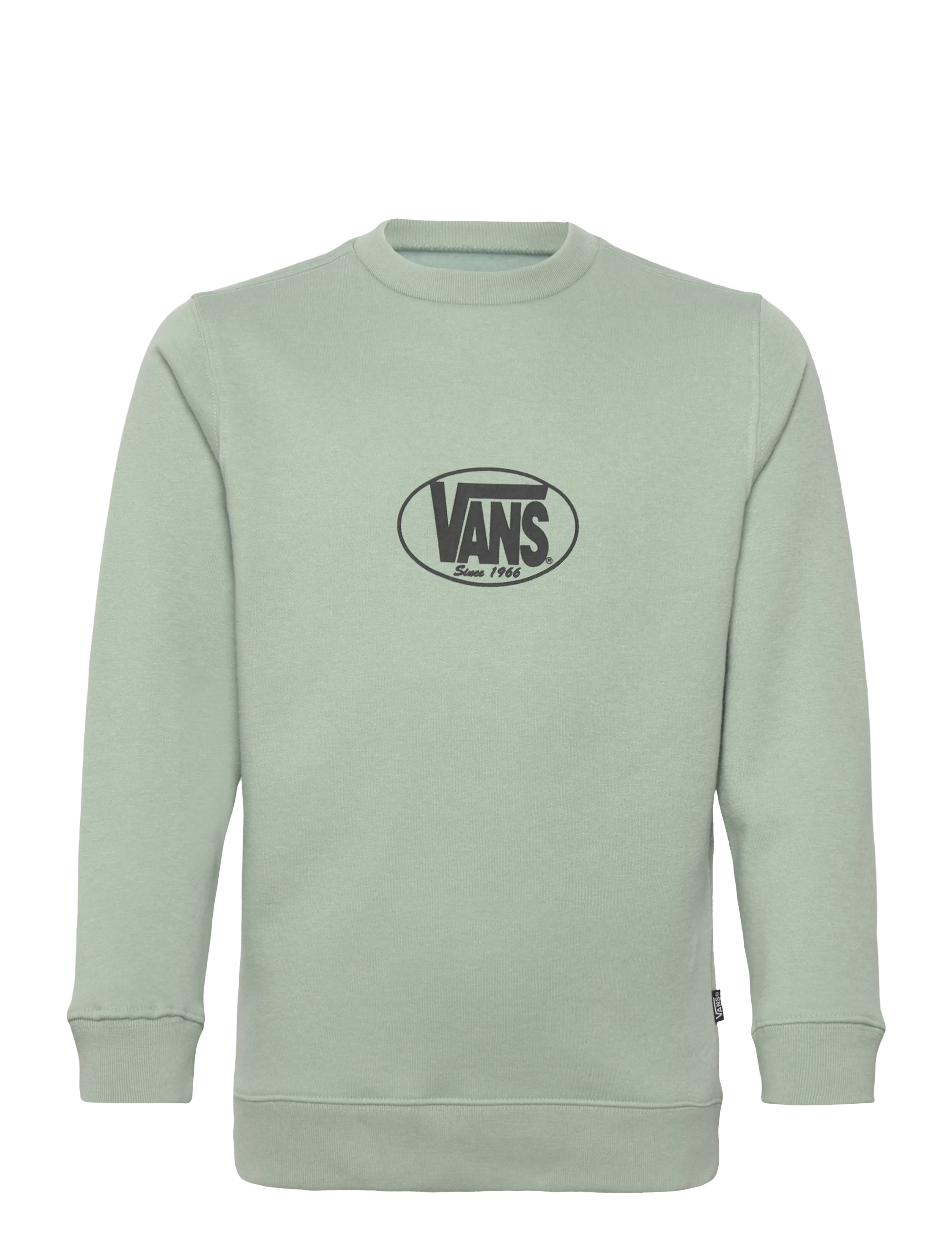 VANS Classic Oval Crew, Børn, Crewneck Sweatshirt, Grøn, Str: 110