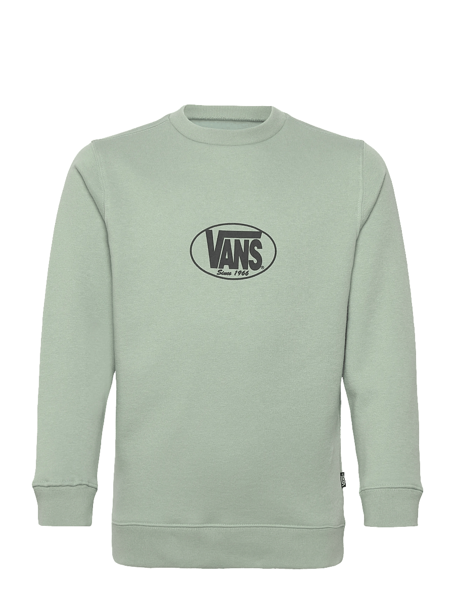 VANS - Classic Oval Crew - sweatshirts - gray olive - 0