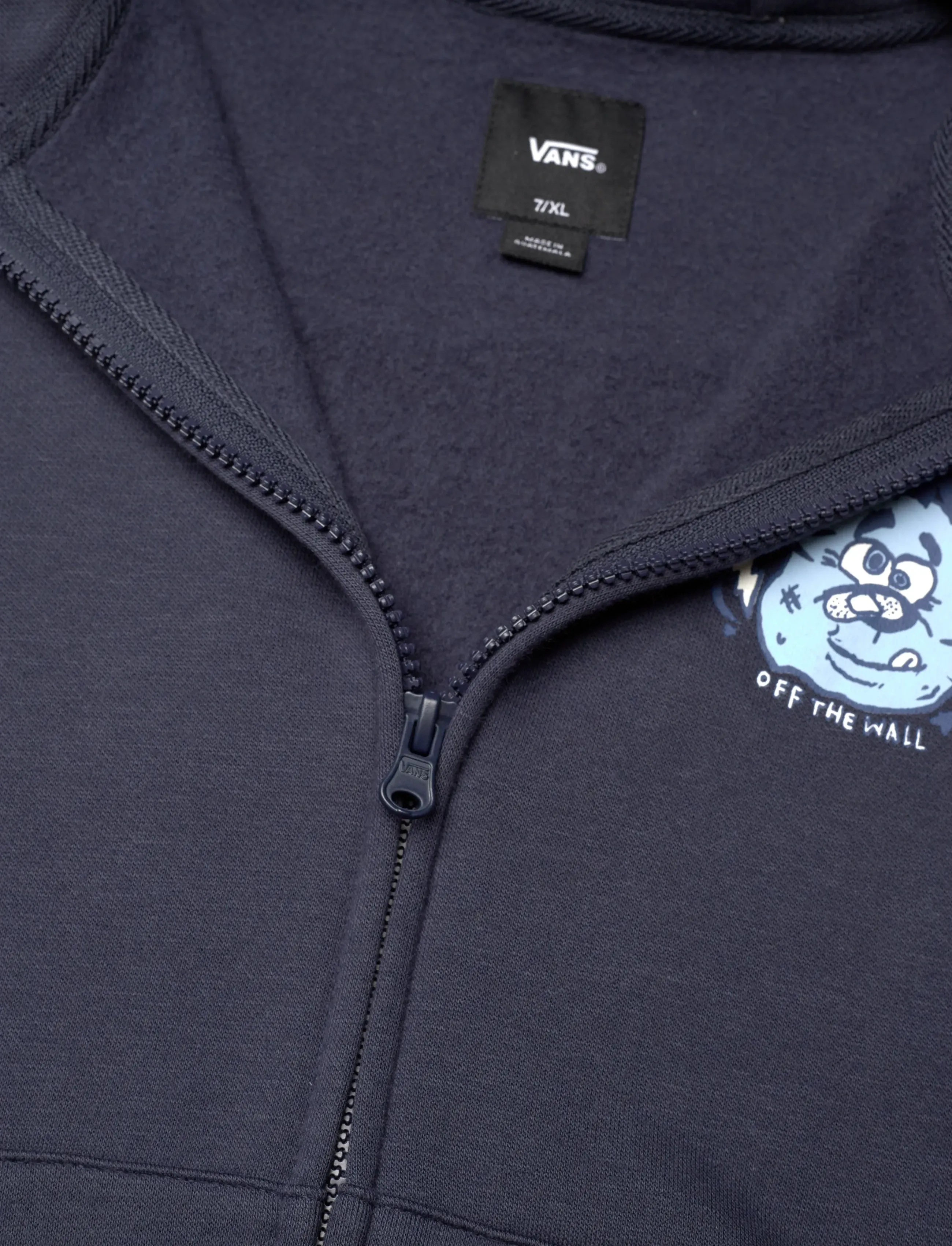 VANS - Dizzy Bear Full Zip - bluzy z kapturem - parisian night - 2