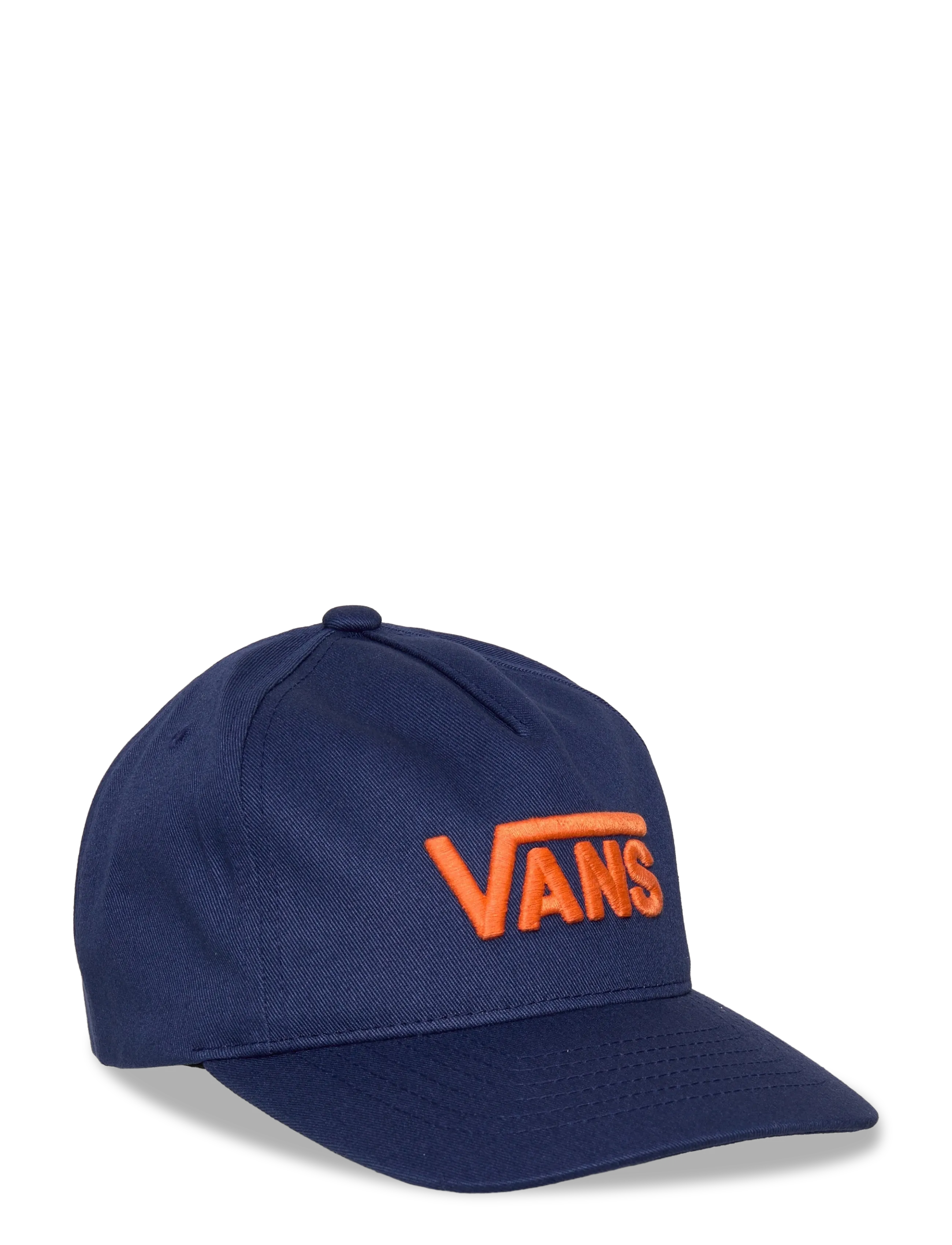 VANS Drop V Logo Snapback - Kids 98-134 - DEEP INDIGO / navy