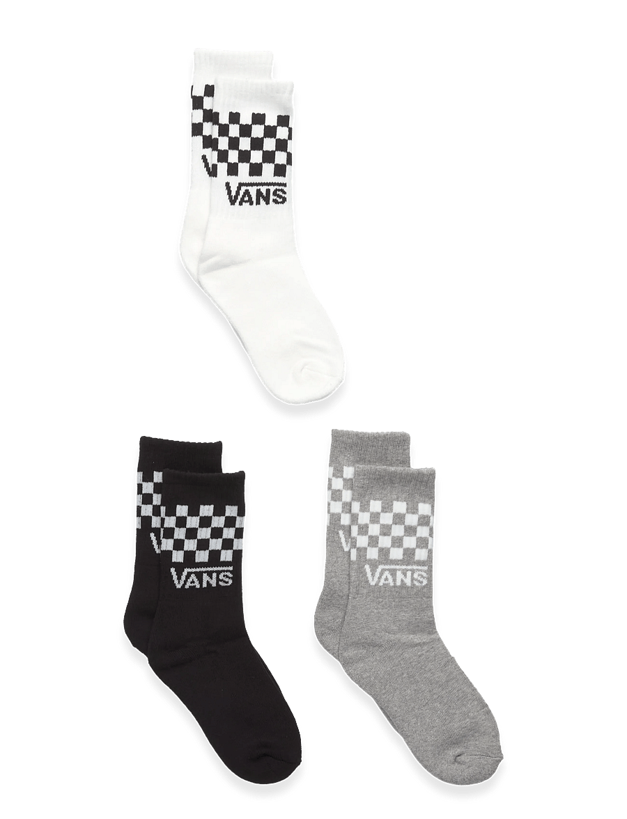 VANS - Classic Check Crew - strümpfe - black/white - 0