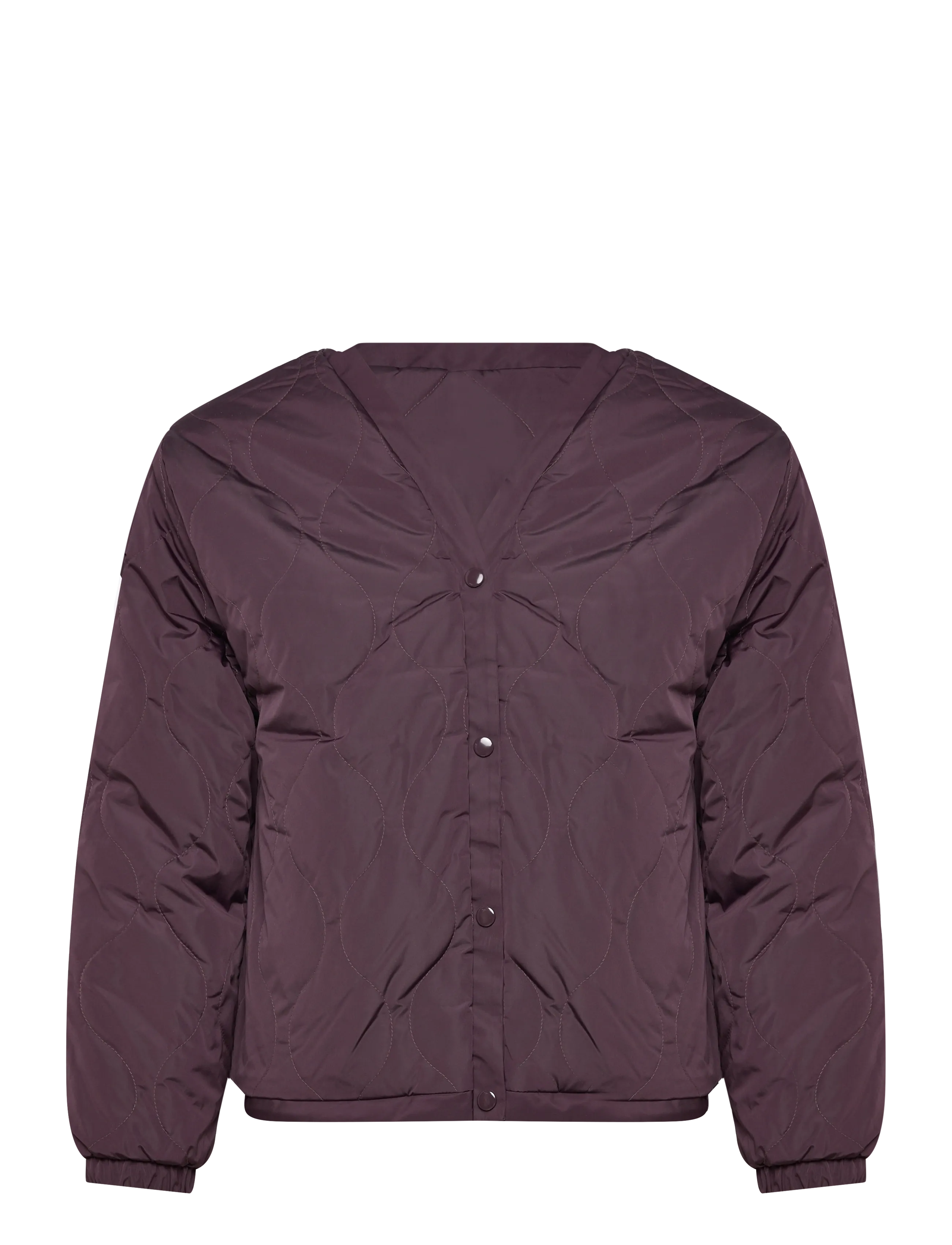 VANS - Suffolk Cheetah Check Pile Coat - casual jackets - dark port - 2
