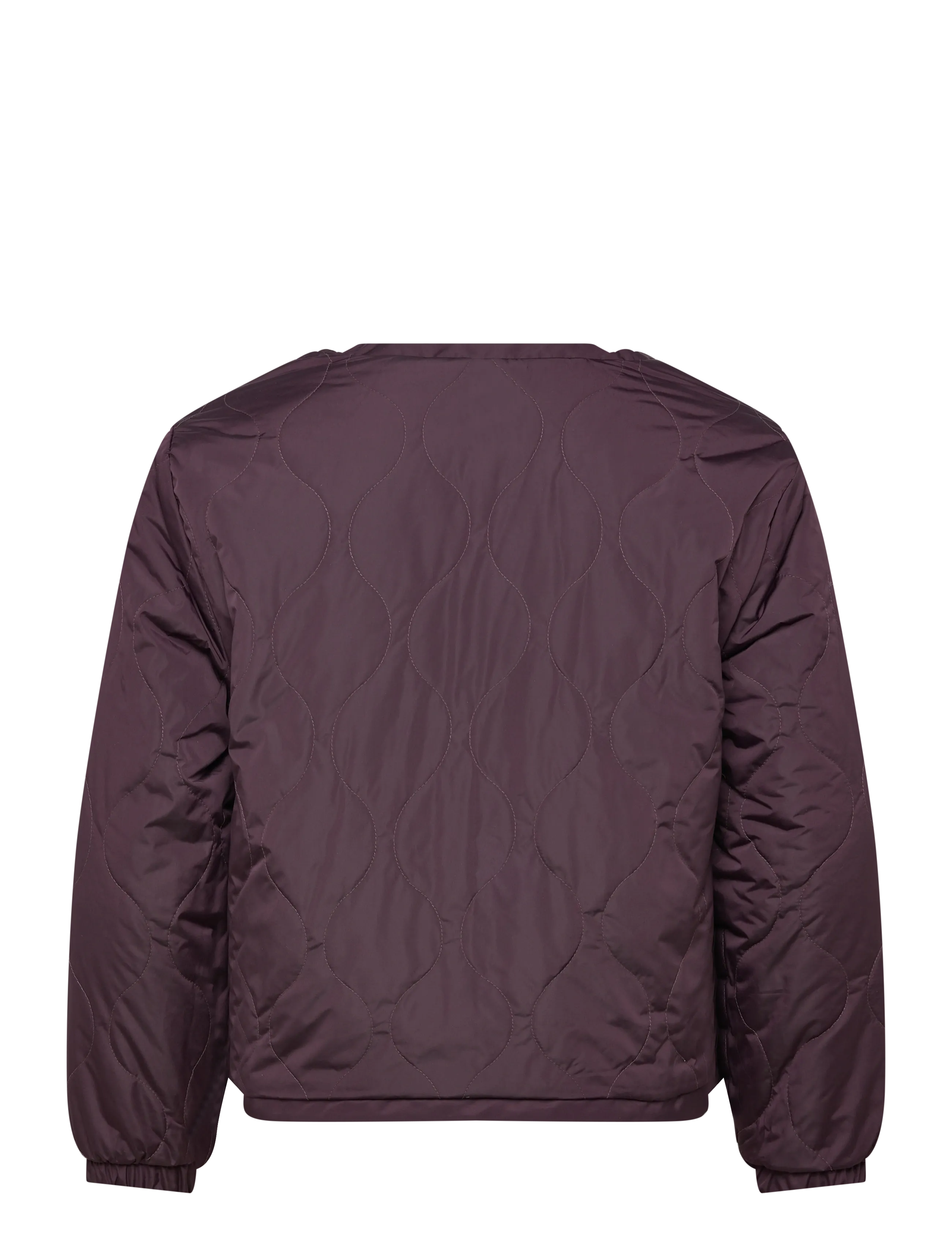 VANS - Suffolk Cheetah Check Pile Coat - casual jackets - dark port - 3
